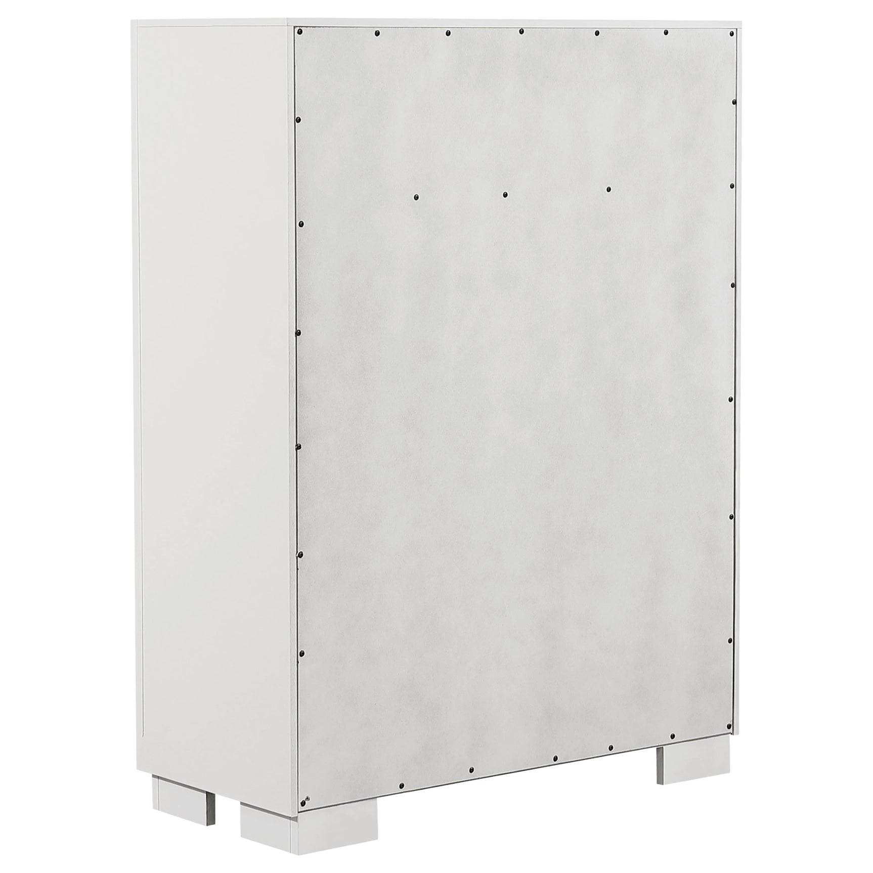 Jessica 6-piece Queen LED Bedroom Set Snow White