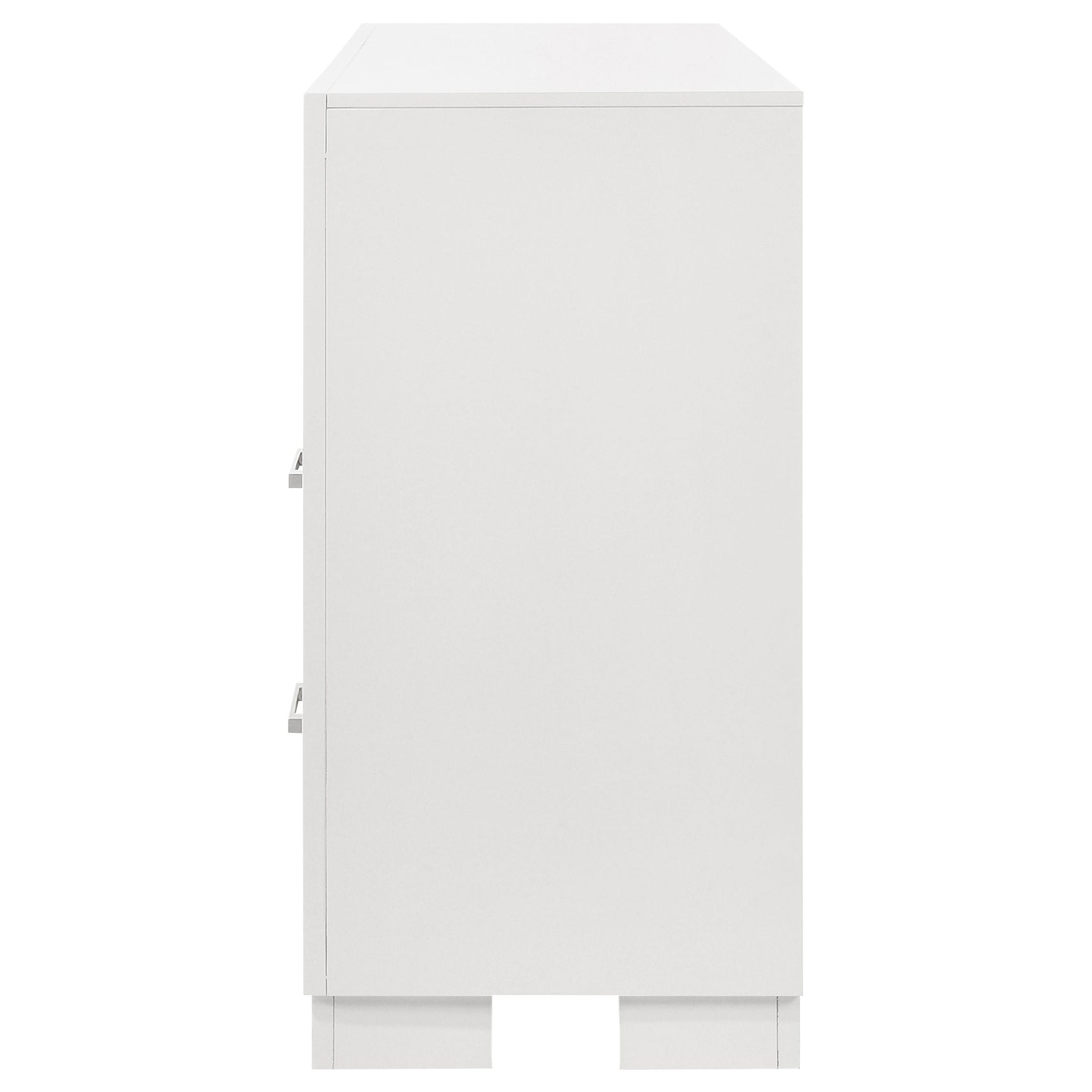 Jessica 6-drawer Dresser Snow White - Tampa Furniture Outlet