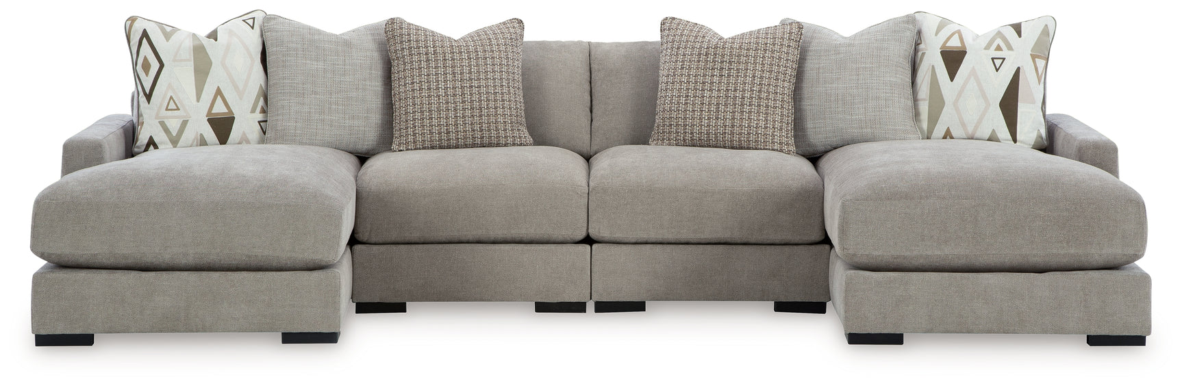 Aslan Court Sectional - Tampa Furniture Outlet