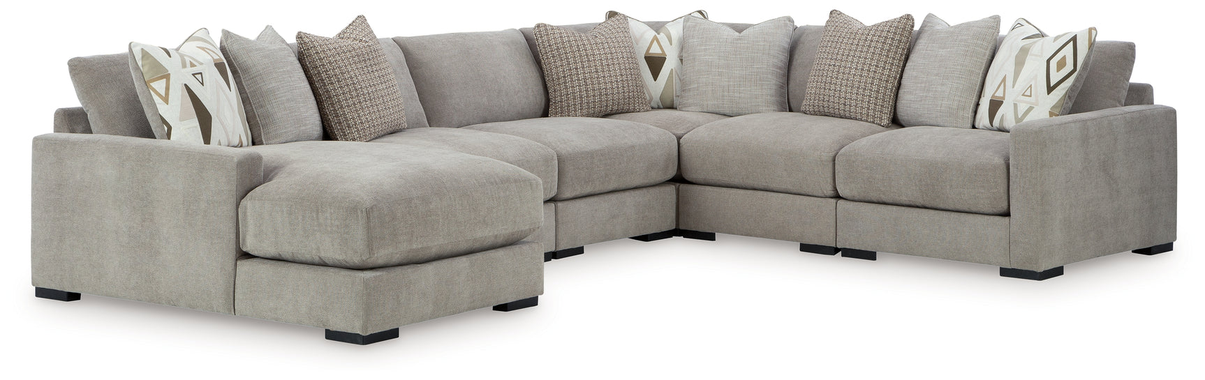 Aslan Court Sectional - Tampa Furniture Outlet