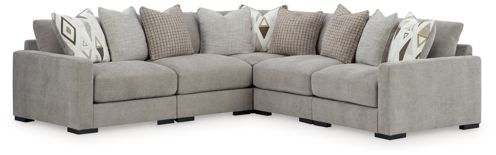 Aslan Court Sectional - Tampa Furniture Outlet