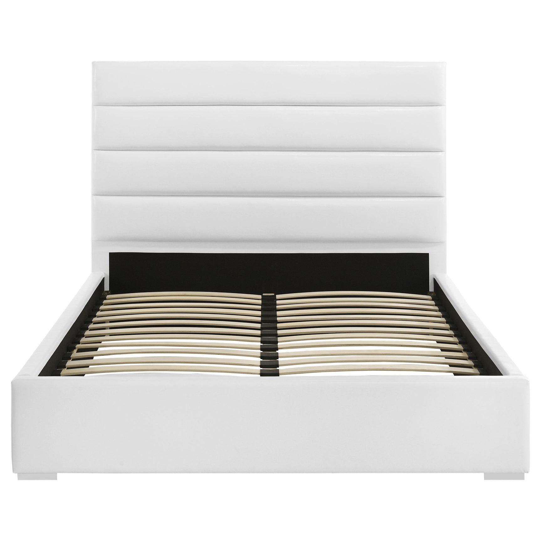 Felicity 53-inch Upholstered California King Bed White - Tampa Furniture Outlet
