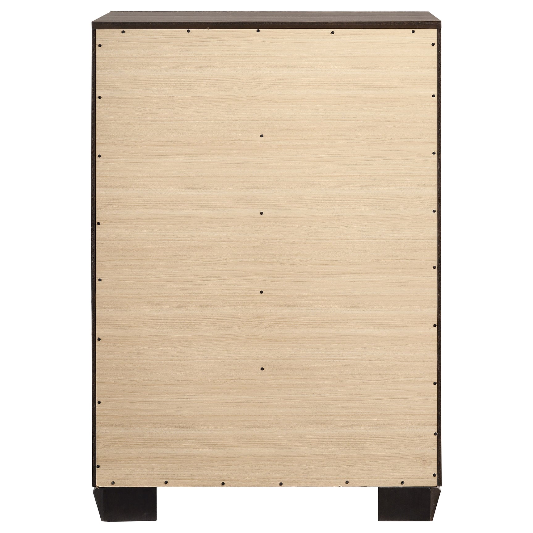 Kauffman 5-drawer Bedroom Chest Washed Taupe - Tampa Furniture Outlet