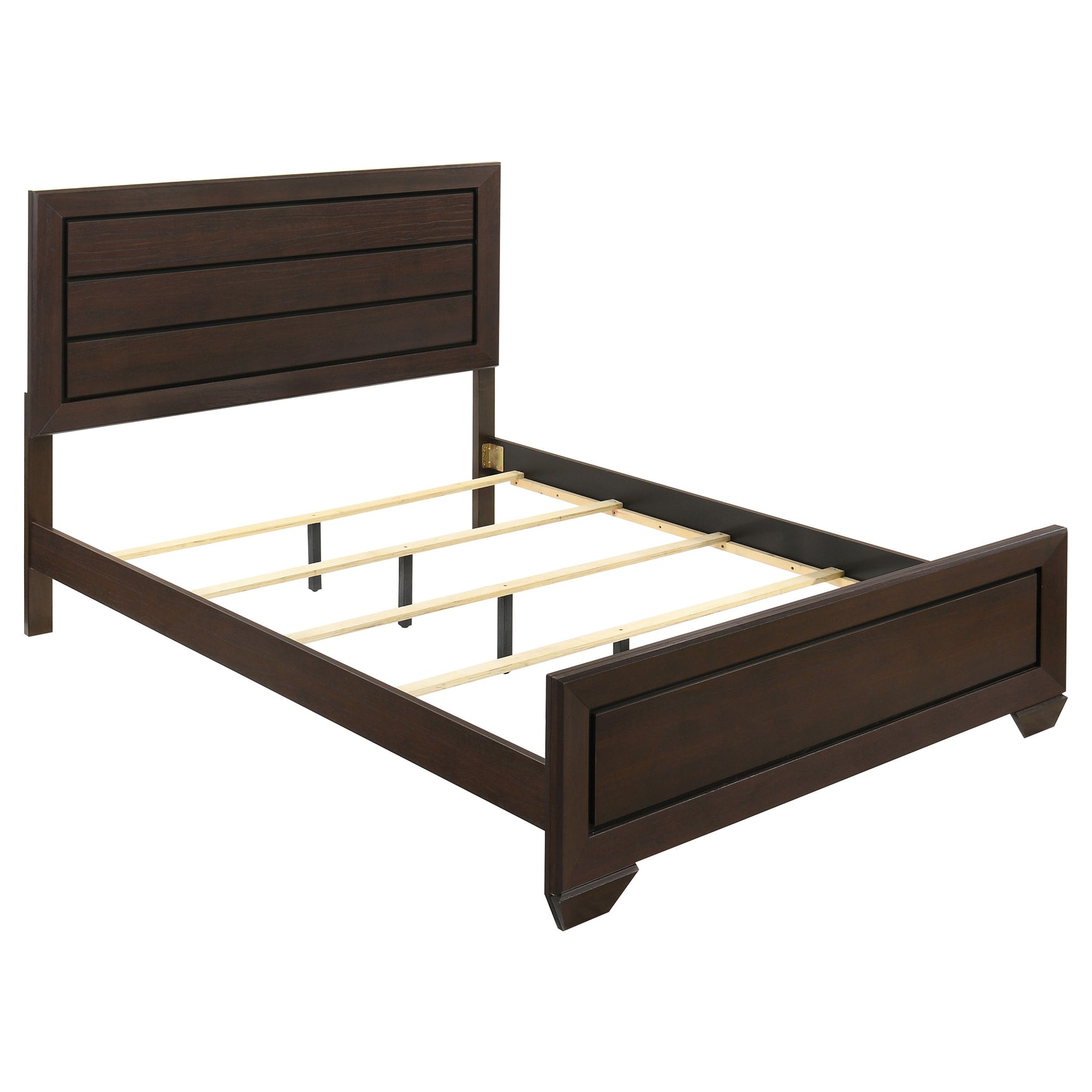 Kauffman 4-piece Queen Bedroom Set Dark Cocoa - Tampa Furniture Outlet