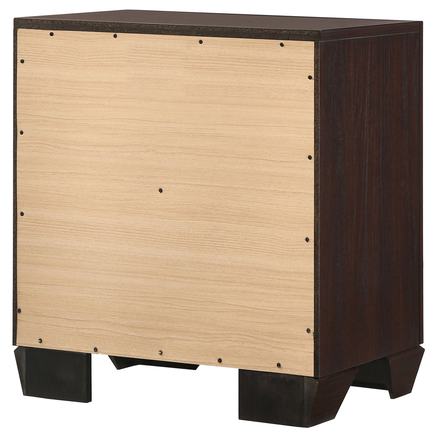 Kauffman 2-drawer Nightstand Dark Cocoa - Tampa Furniture Outlet
