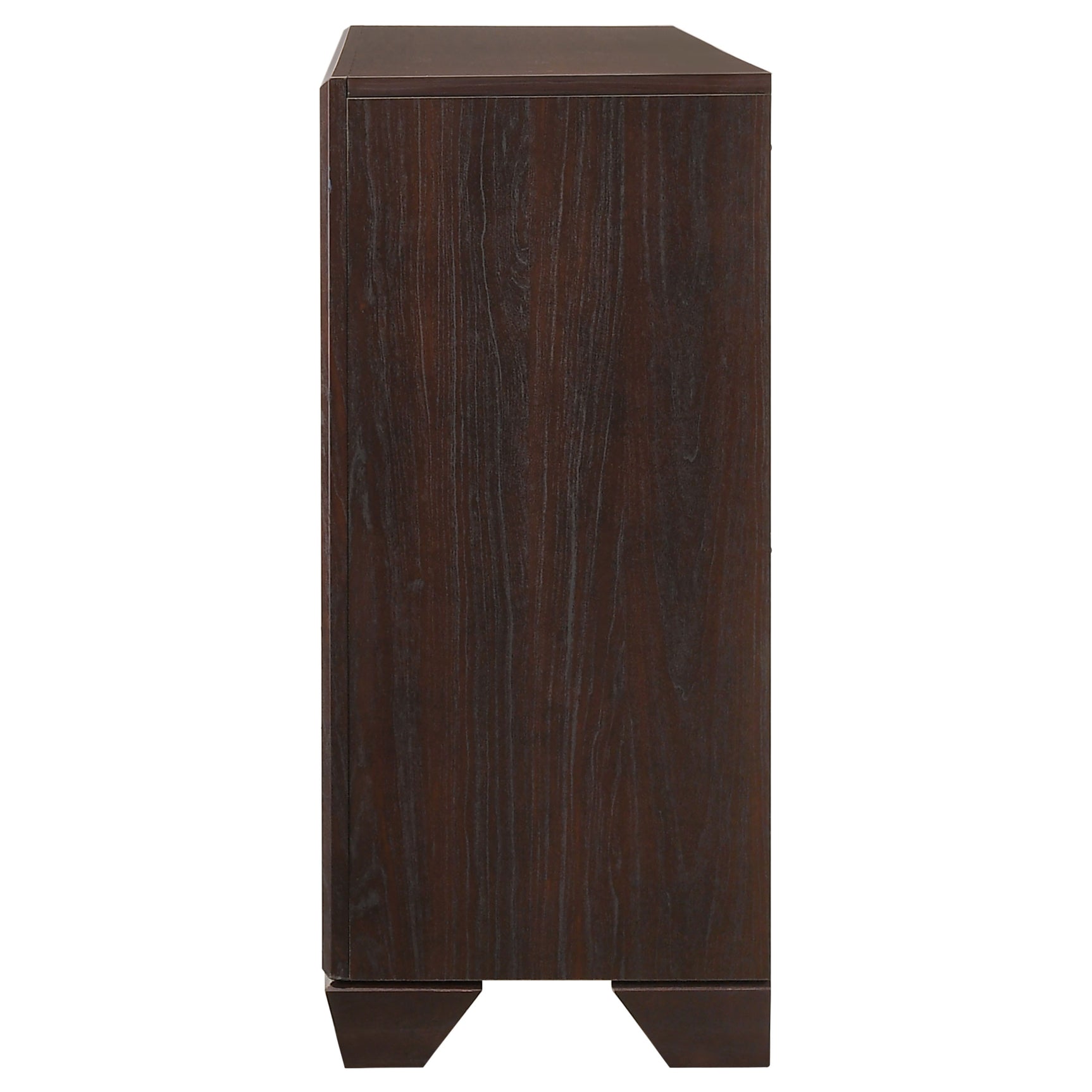 Kauffman 6-drawer Dresser Dark Cocoa - Tampa Furniture Outlet