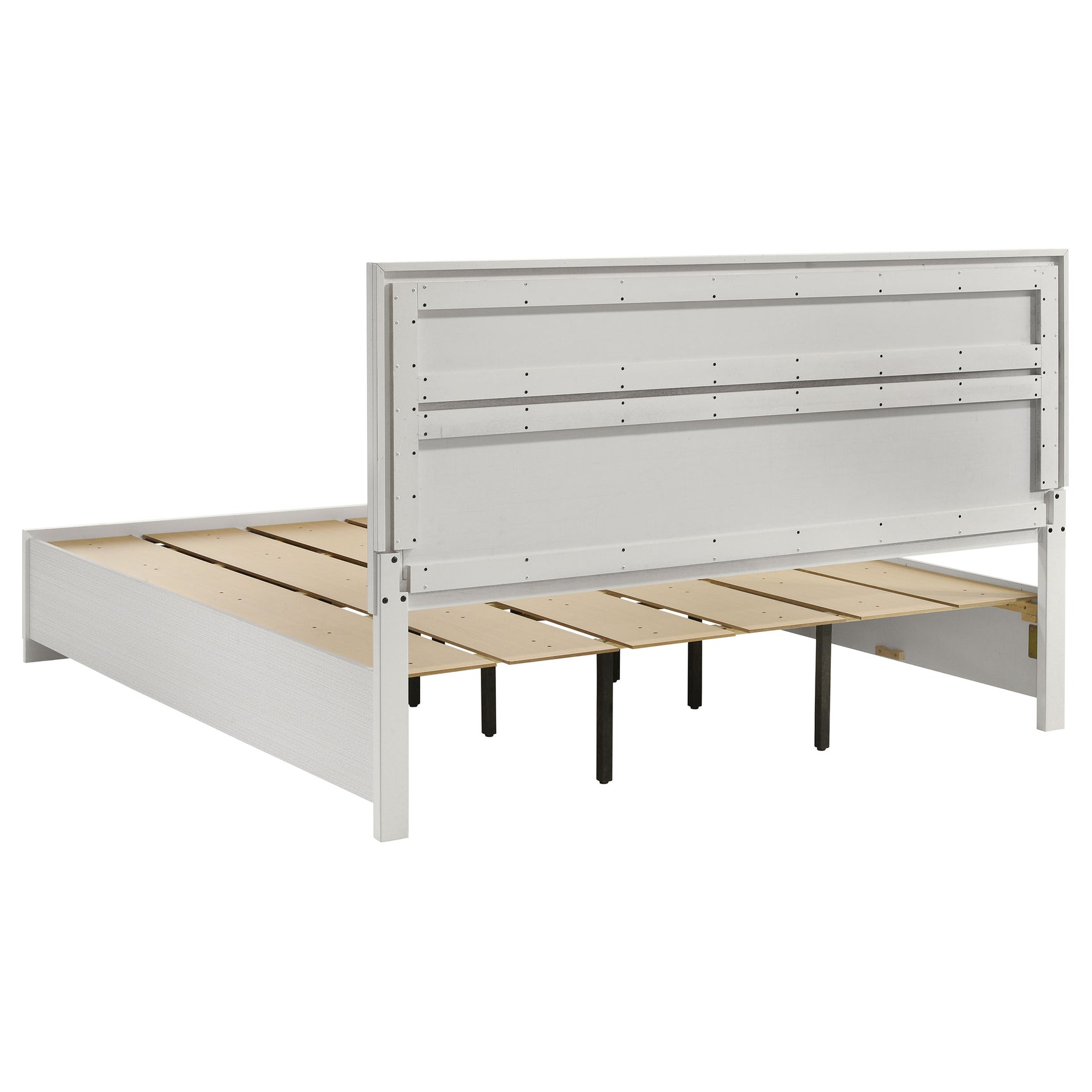 Miranda 5-piece Eastern King Bedroom Set White - Tampa Furniture Outlet