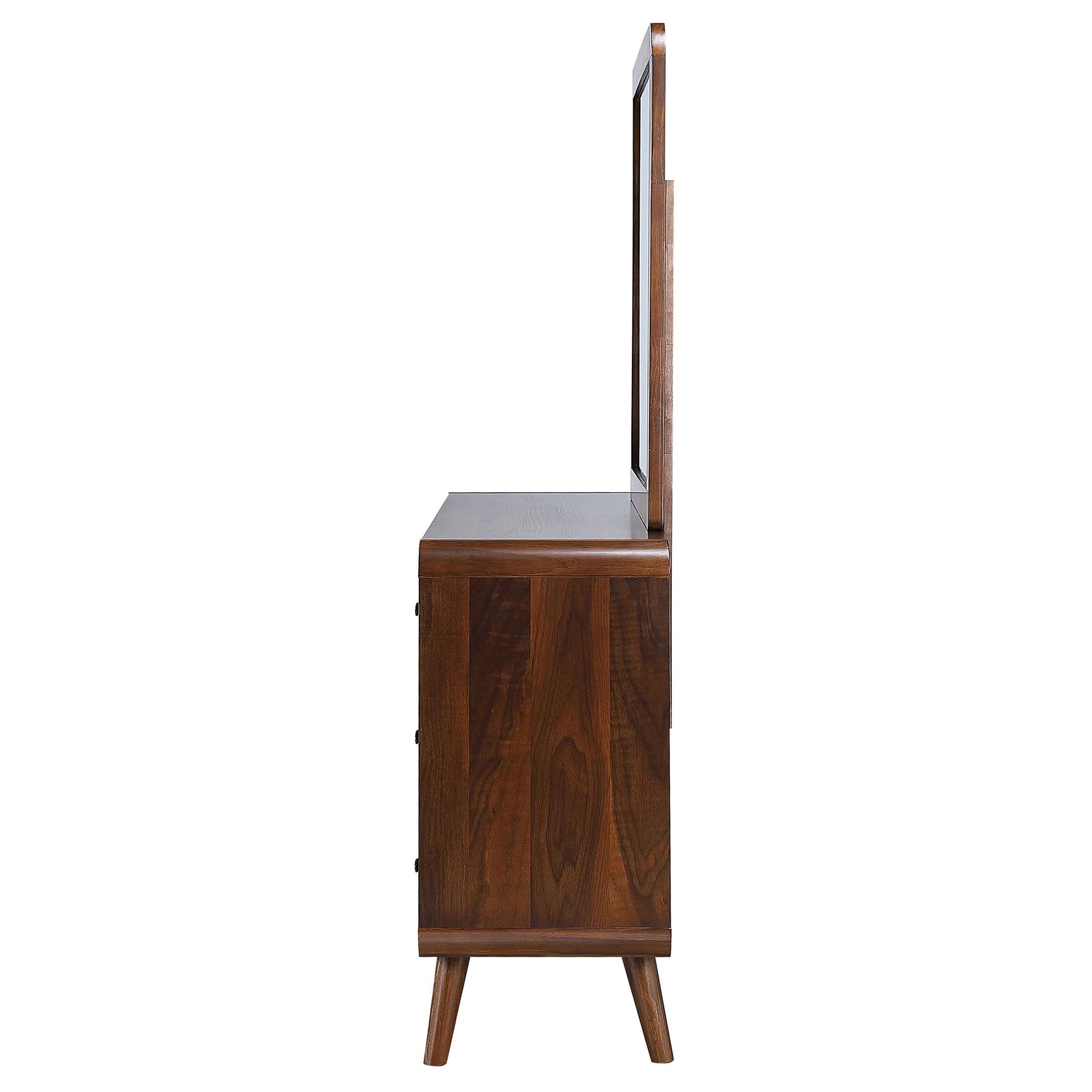 Robyn 6-drawer Dresser with Mirror Dark Walnut - Tampa Furniture Outlet