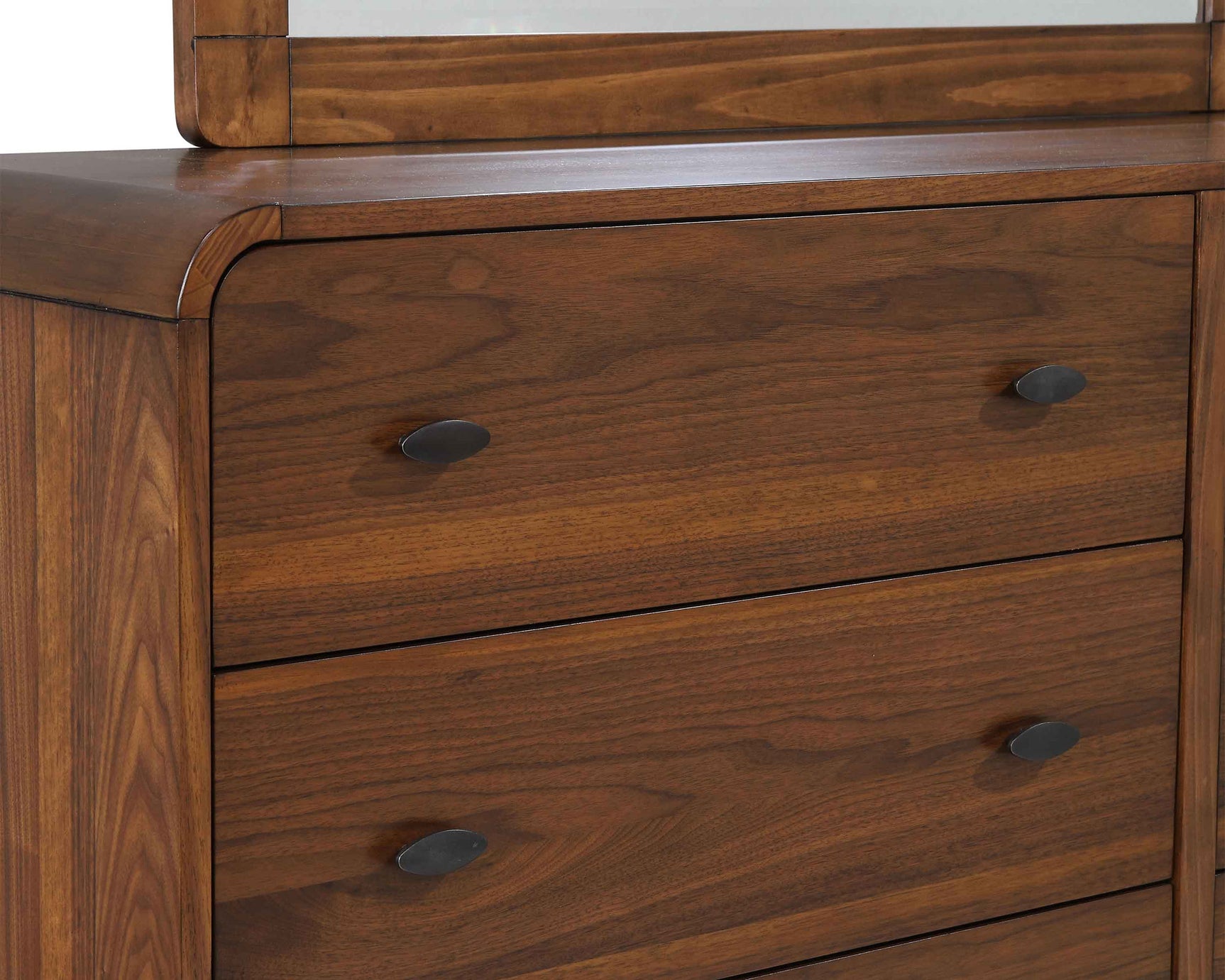 Robyn 6-drawer Dresser with Mirror Dark Walnut - Tampa Furniture Outlet