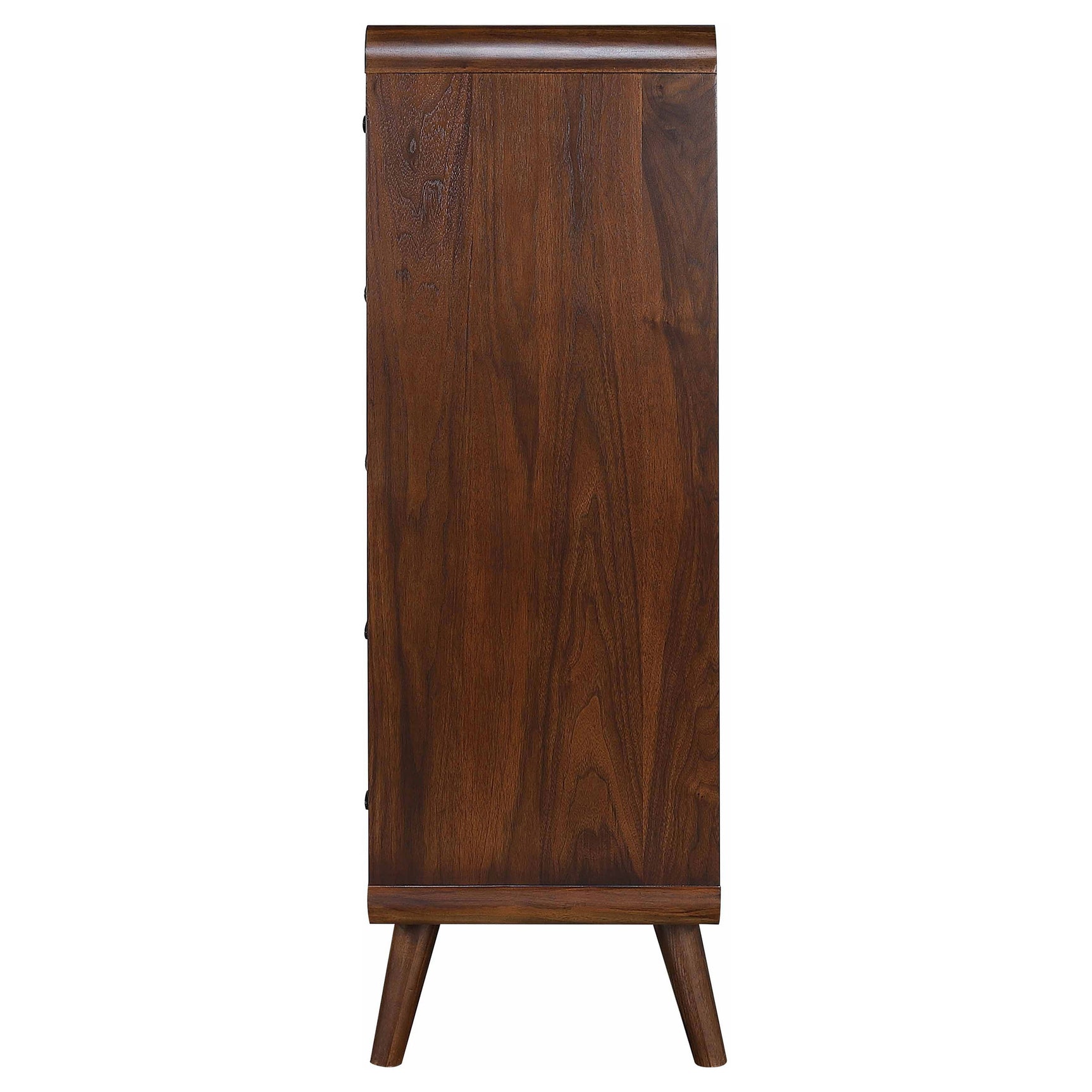 Robyn 5-drawer Bedroom Chest of Drawers Dark Walnut - Tampa Furniture Outlet