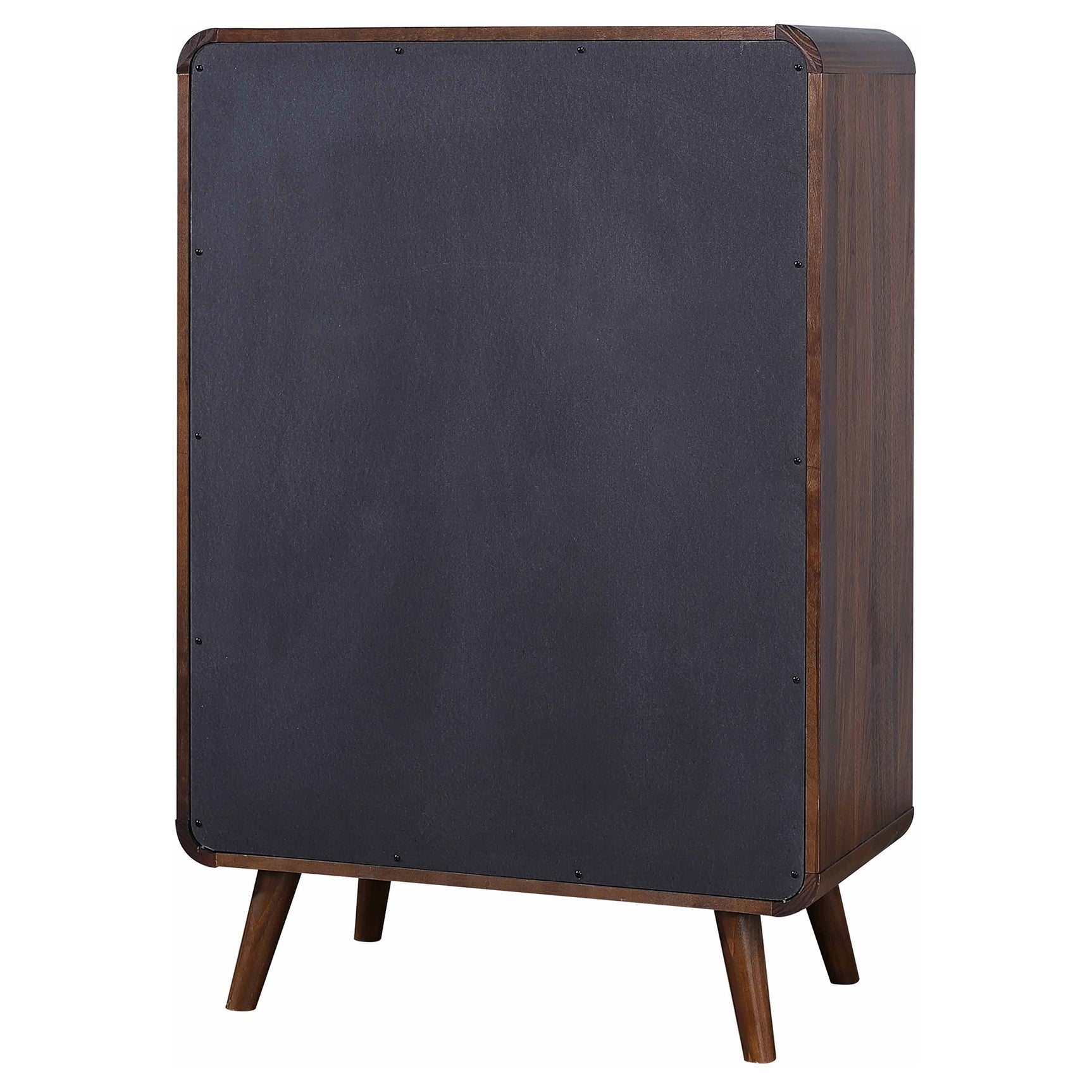 Robyn 5-drawer Bedroom Chest of Drawers Dark Walnut - Tampa Furniture Outlet