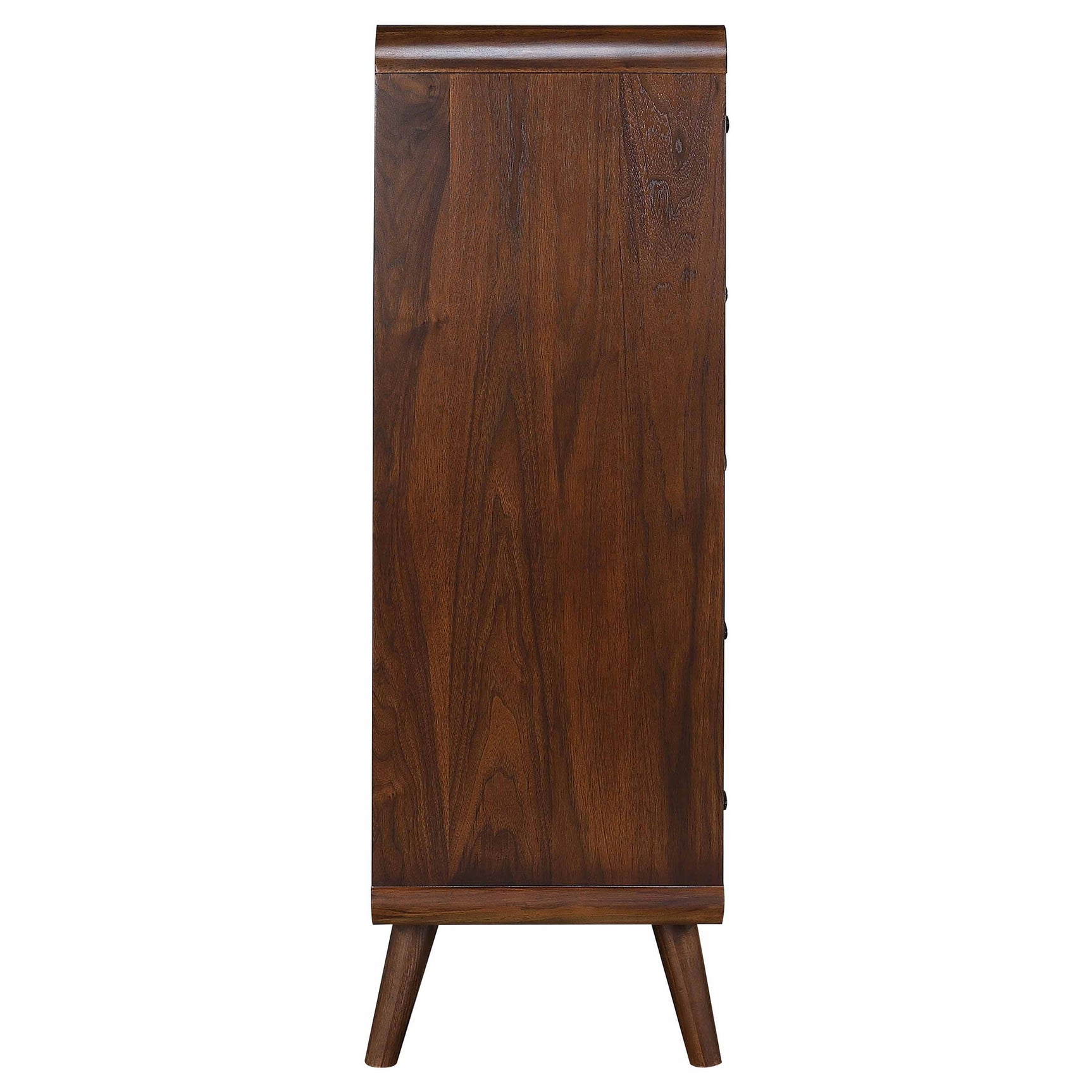 Robyn 5-drawer Bedroom Chest of Drawers Dark Walnut - Tampa Furniture Outlet