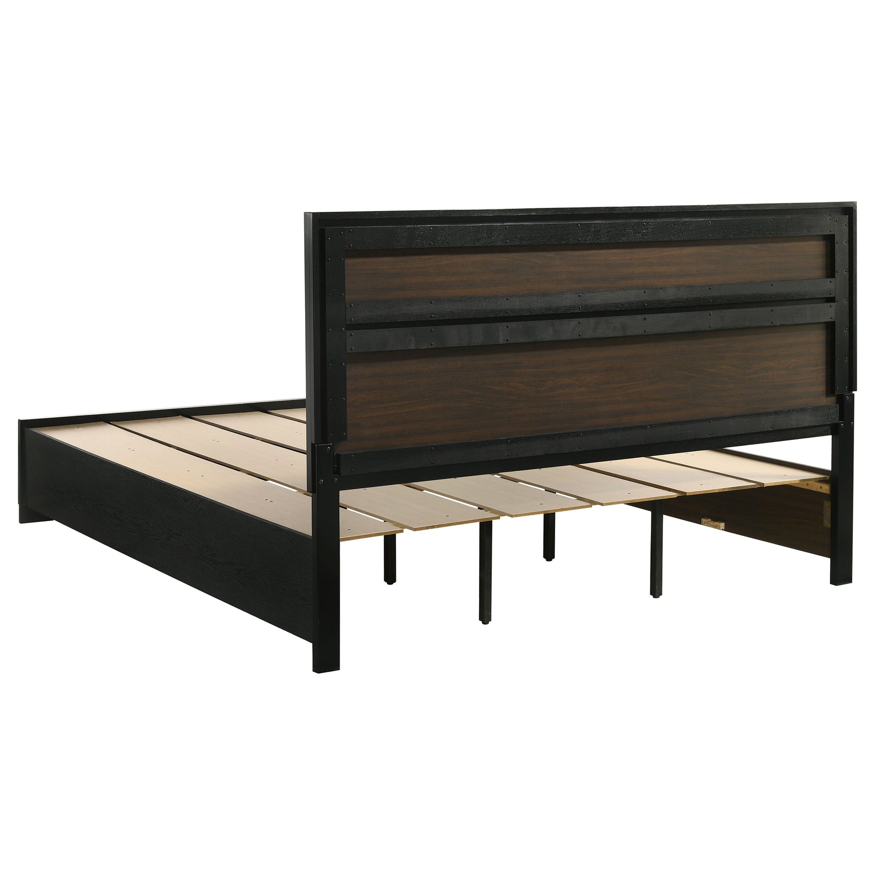 Miranda 4-piece California King Bedroom Set Black - Tampa Furniture Outlet