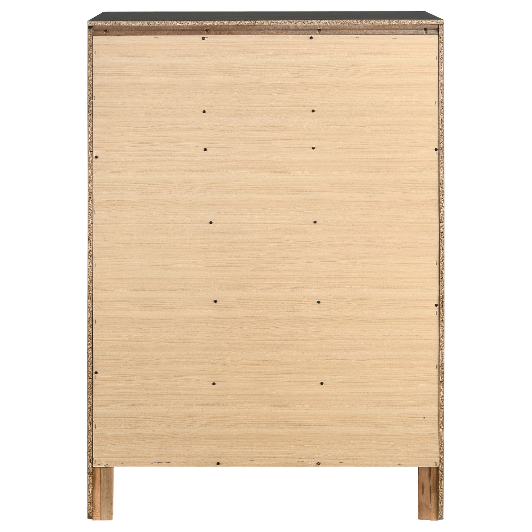 Miranda 6-drawer Bedroom Chest Black - Tampa Furniture Outlet