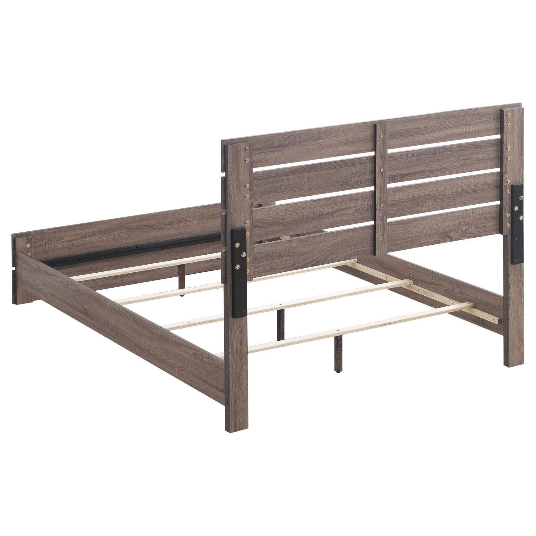 Brantford 4-piece Eastern King Bedroom Set Barrel Oak - Tampa Furniture Outlet