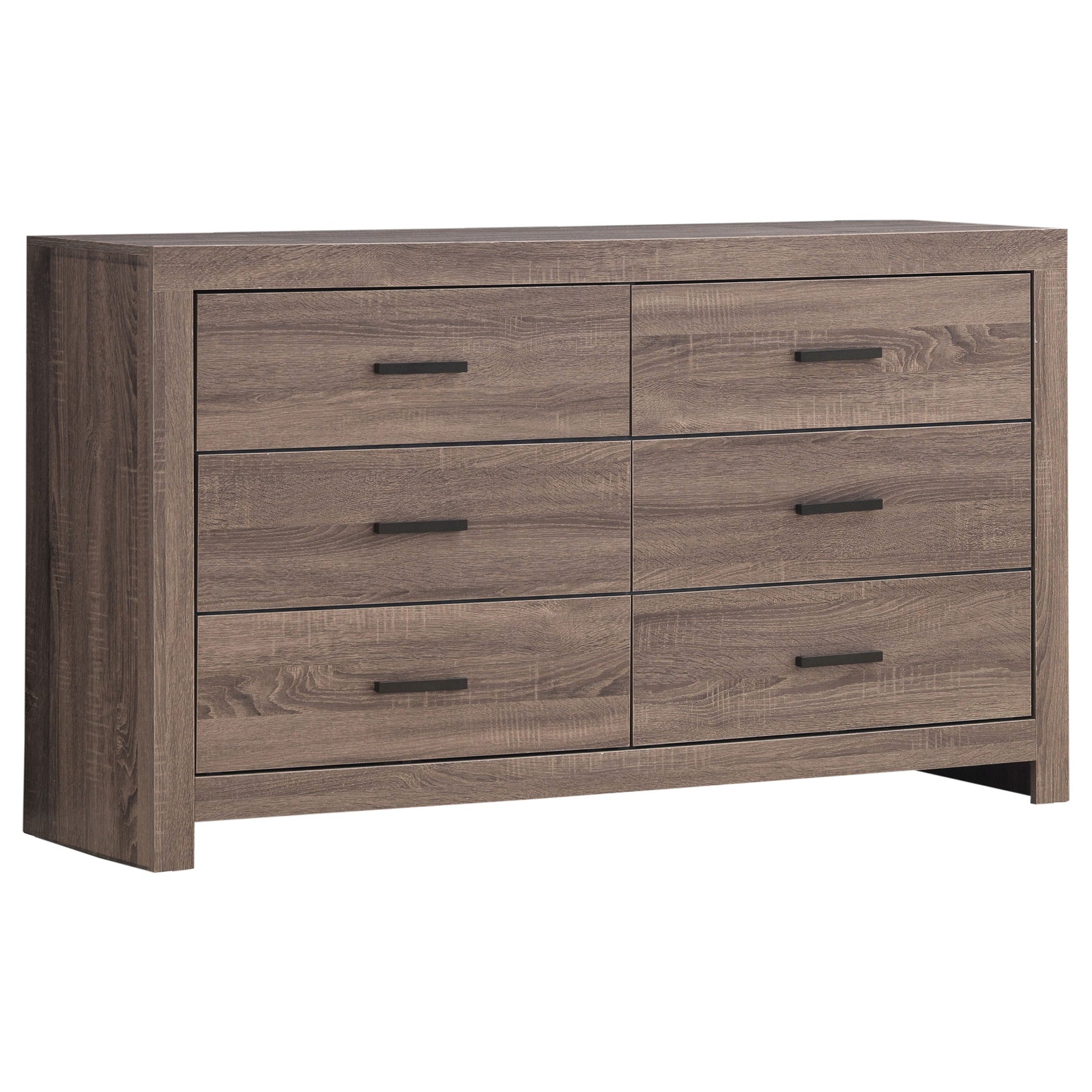 Brantford 5-piece Eastern King Bedroom Set Barrel Oak - Tampa Furniture Outlet