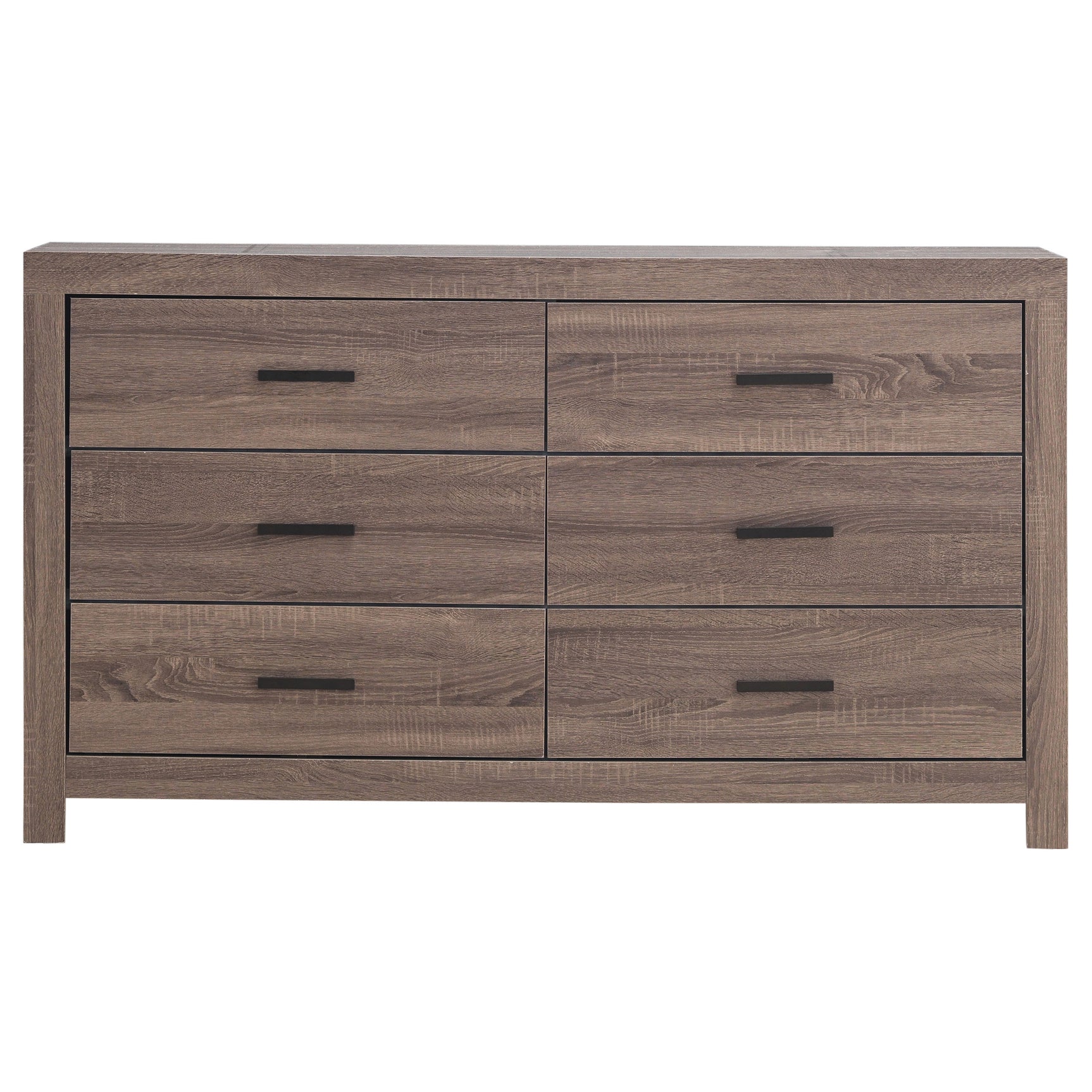 Brantford 6-drawer Dresser Barrel Oak - Tampa Furniture Outlet