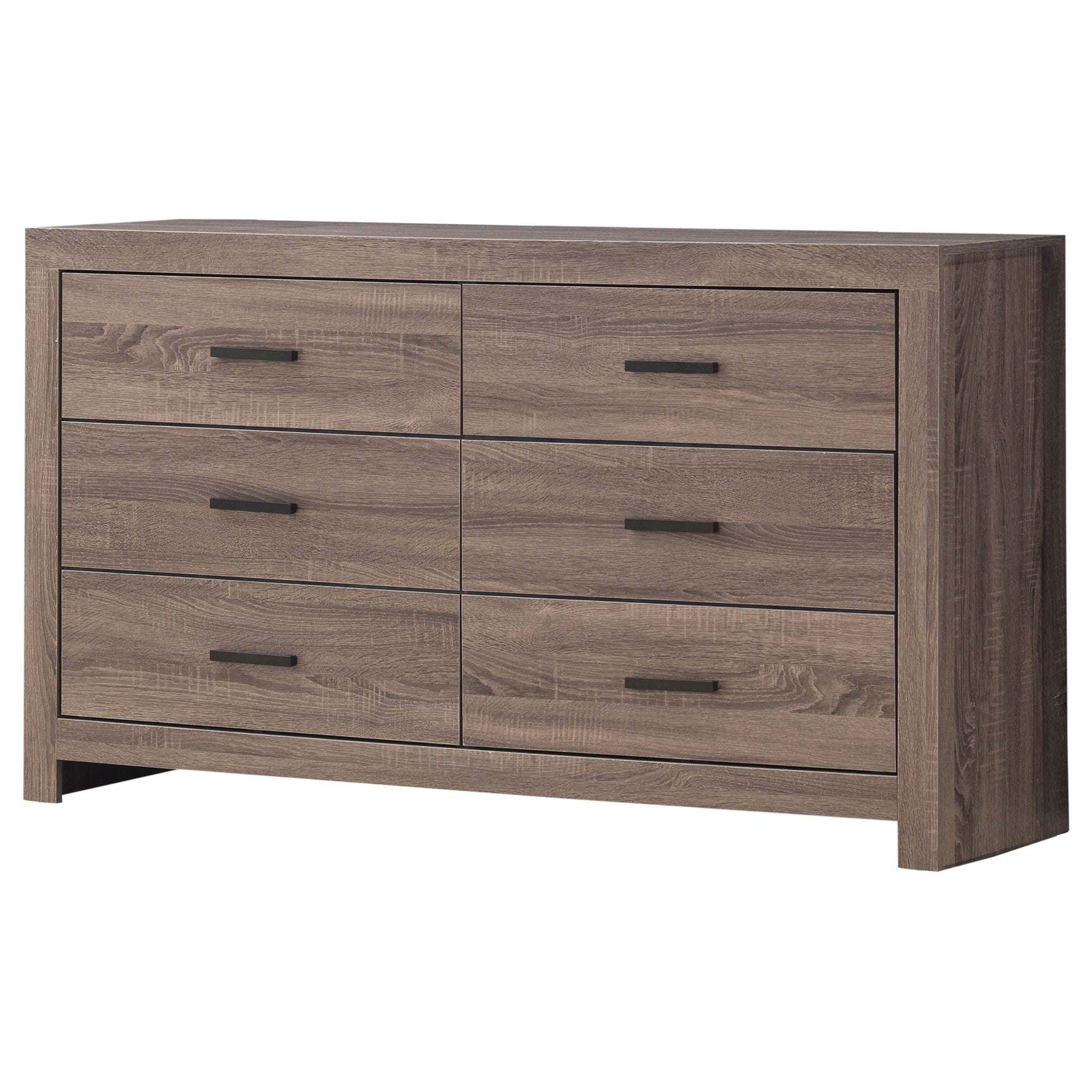 Brantford 6-drawer Dresser Barrel Oak - Tampa Furniture Outlet