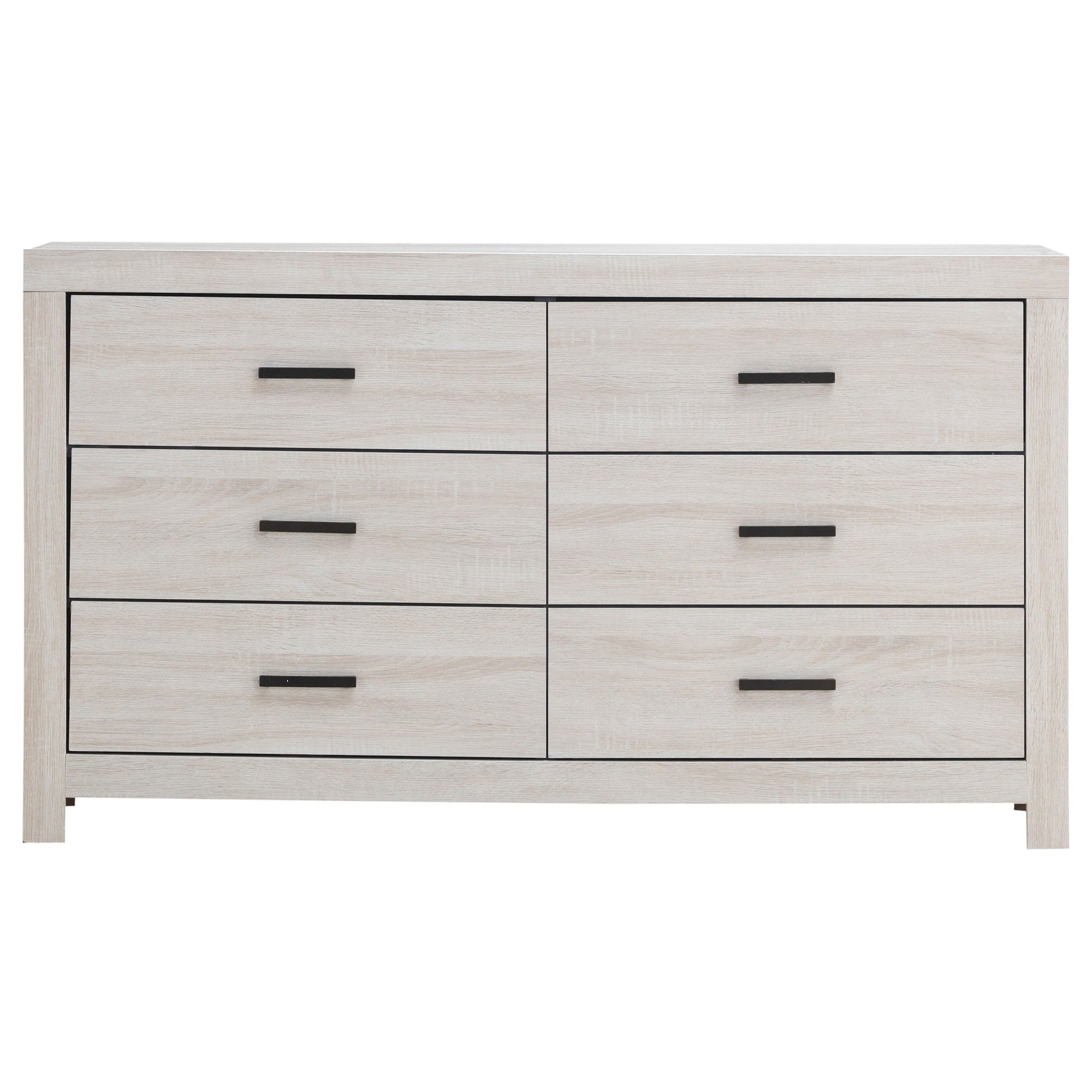 Brantford 6-drawer Dresser Coastal White - Tampa Furniture Outlet