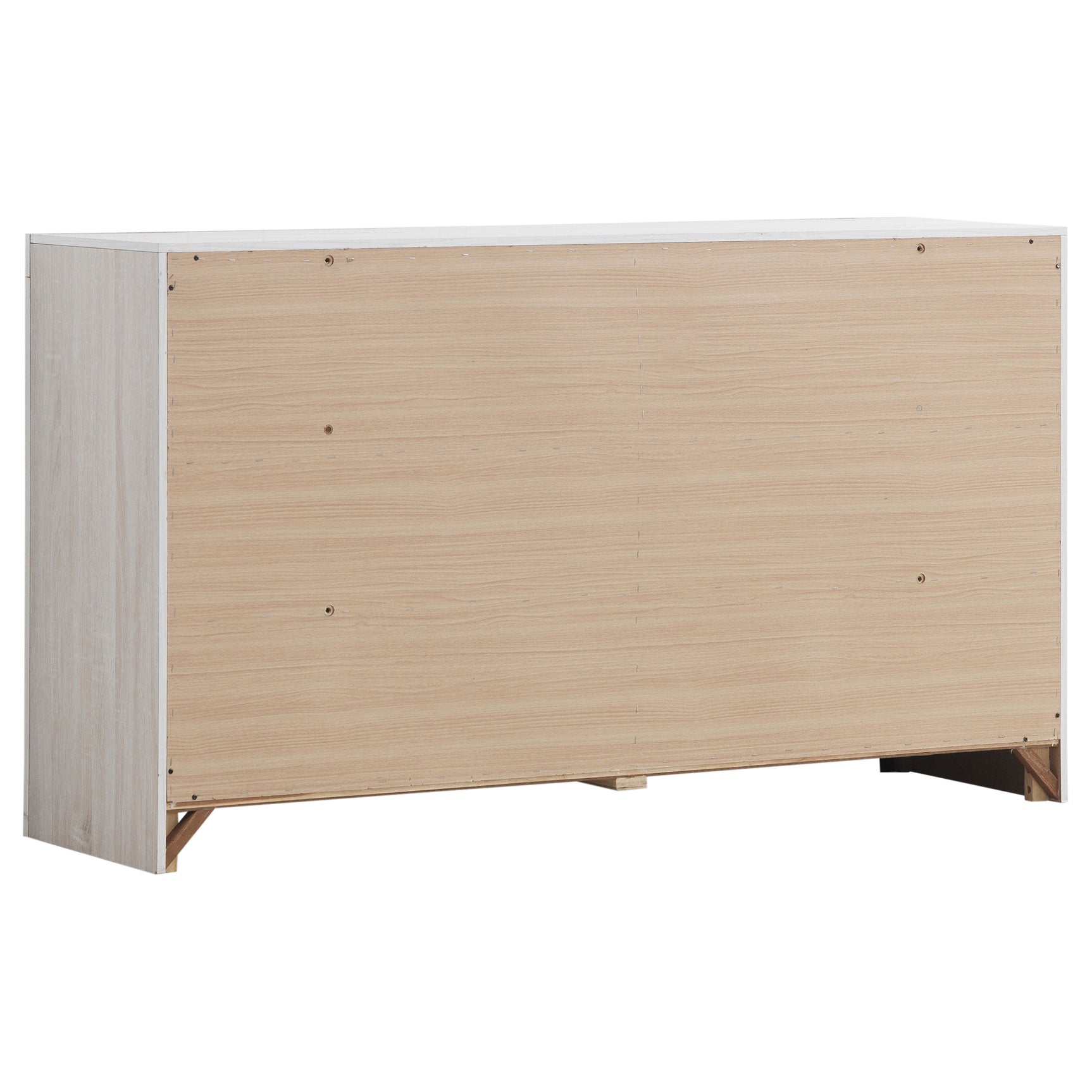 Brantford 6-drawer Dresser Coastal White - Tampa Furniture Outlet