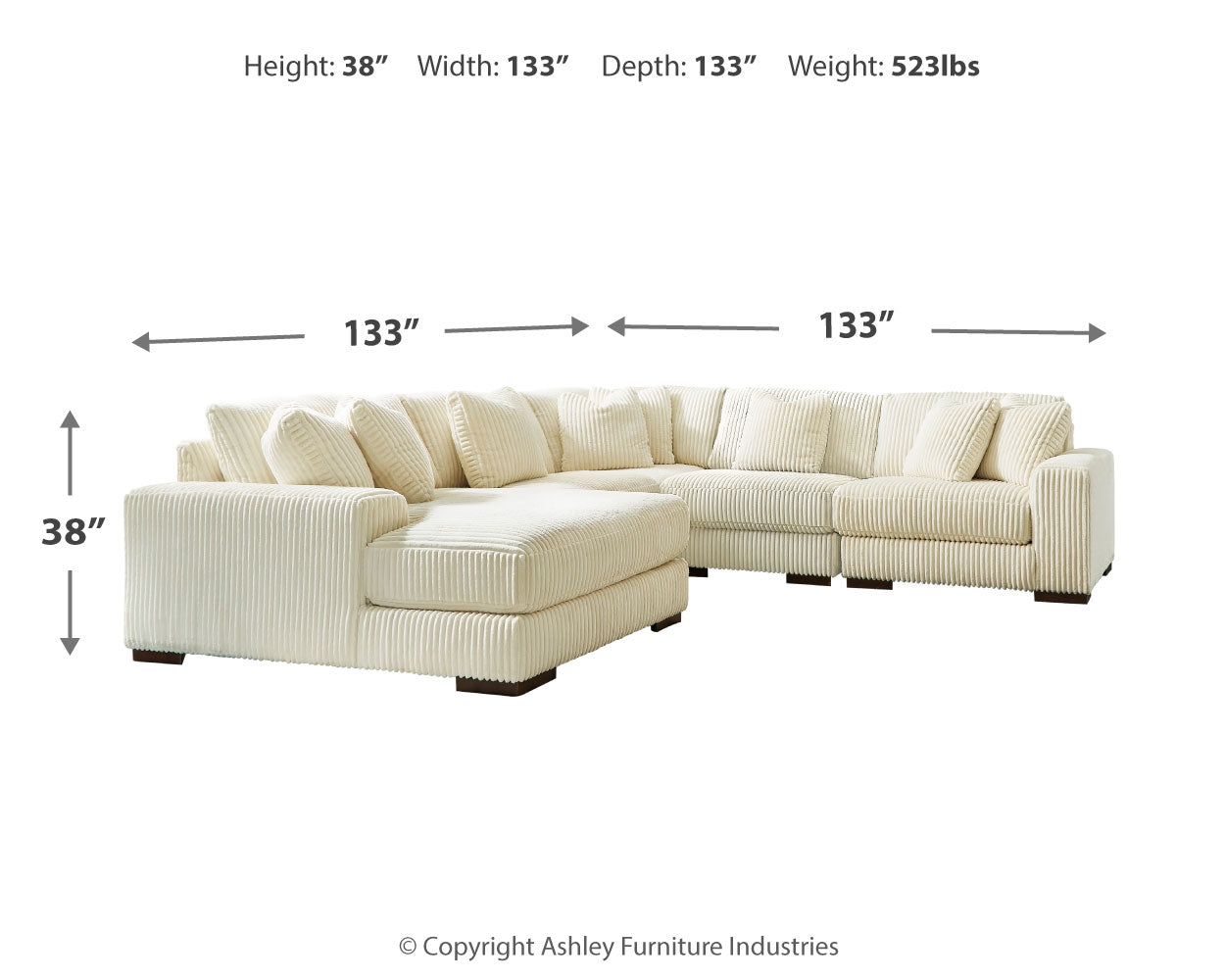 Lindyn Sectional - Tampa Furniture Outlet