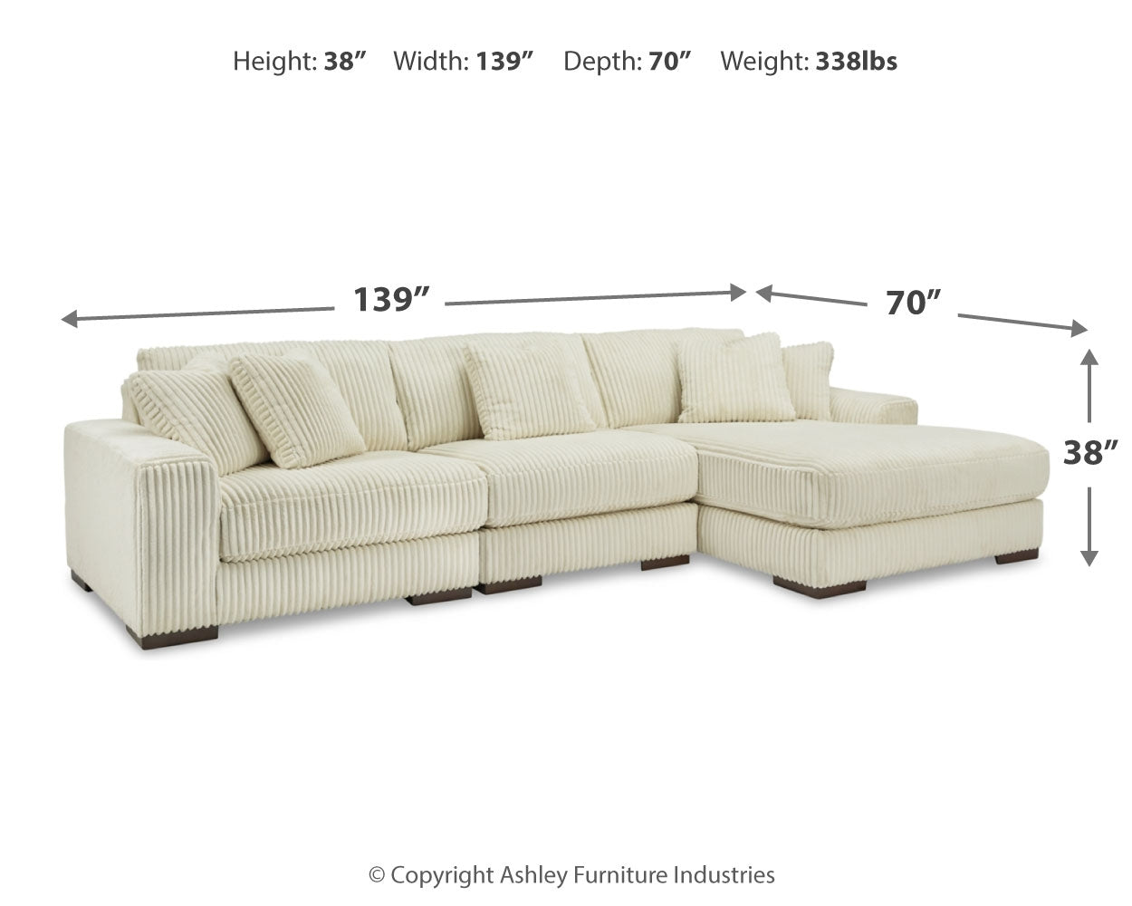 Lindyn Sectional - Tampa Furniture Outlet