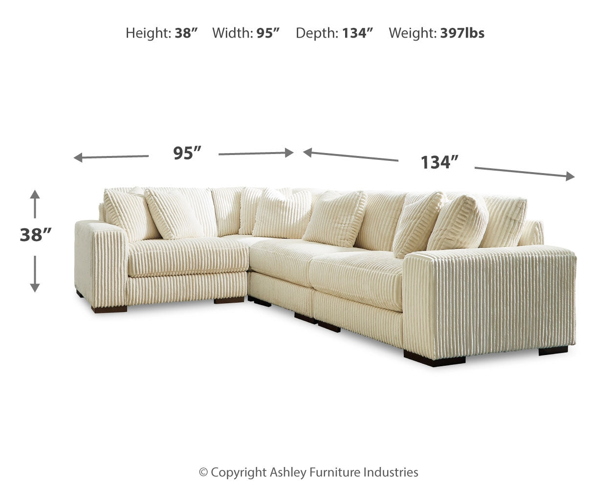 Lindyn Sectional - Tampa Furniture Outlet