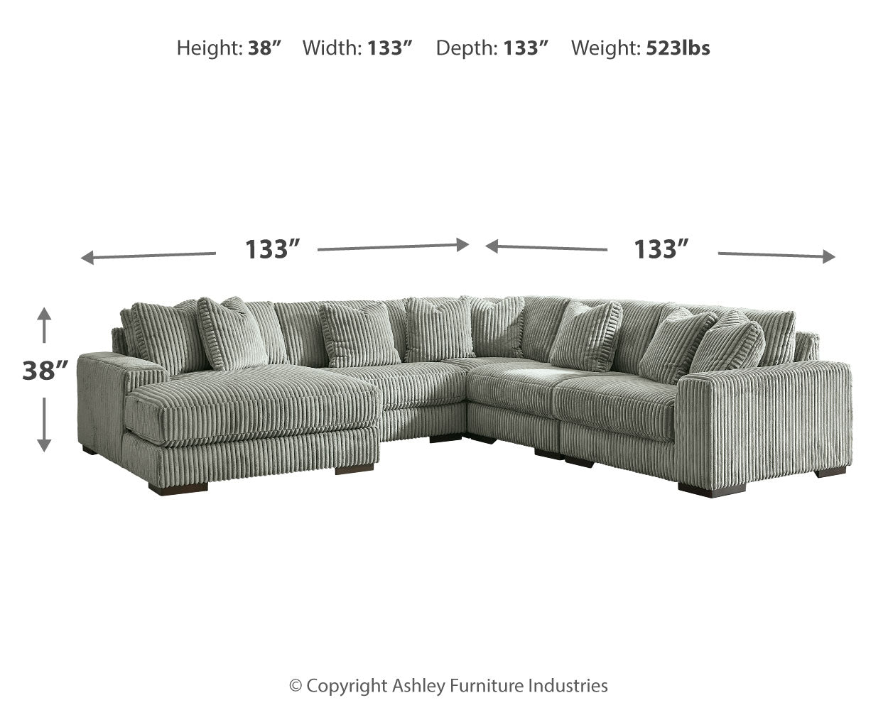 Lindyn Sectional - Tampa Furniture Outlet
