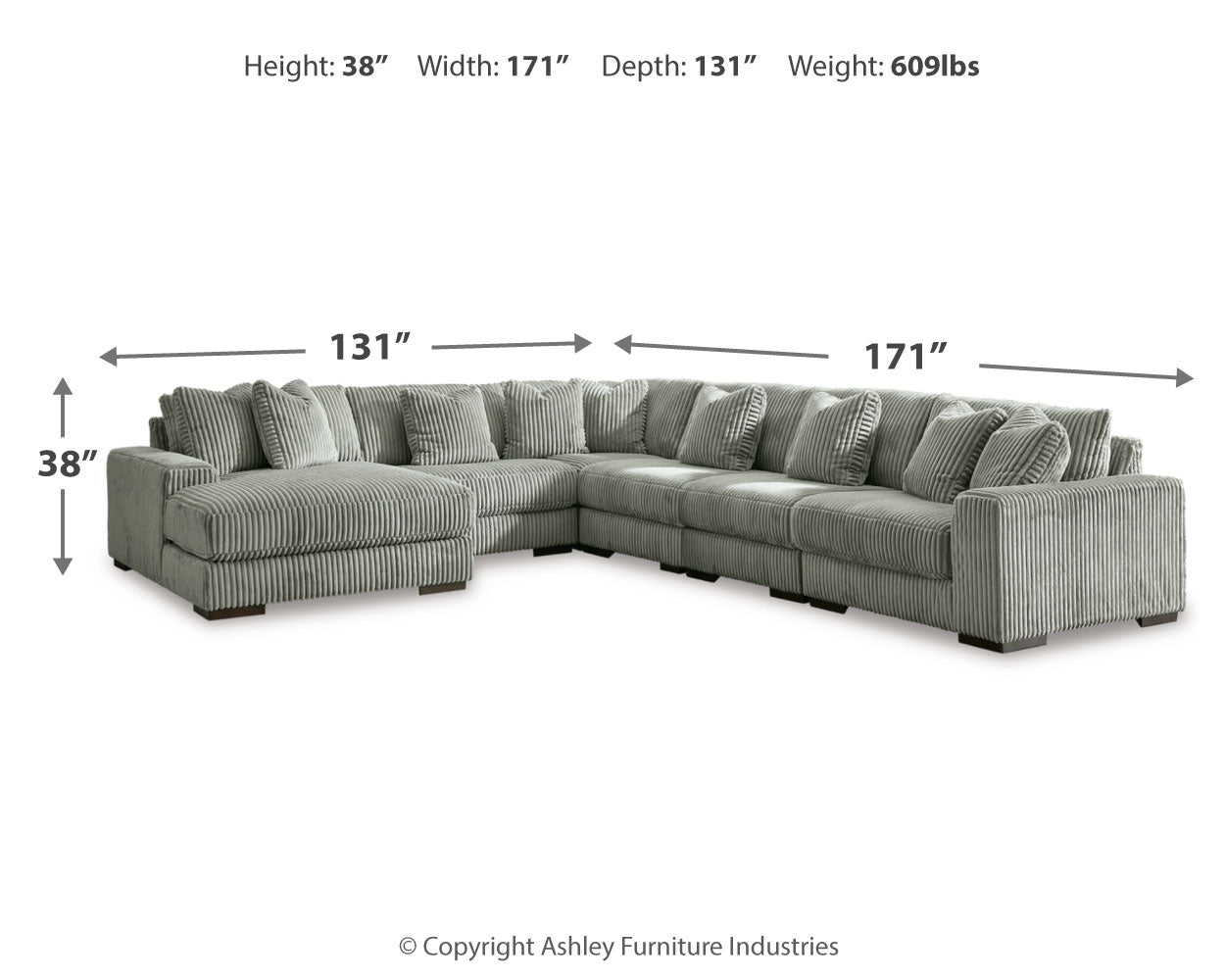Lindyn Sectional - Tampa Furniture Outlet