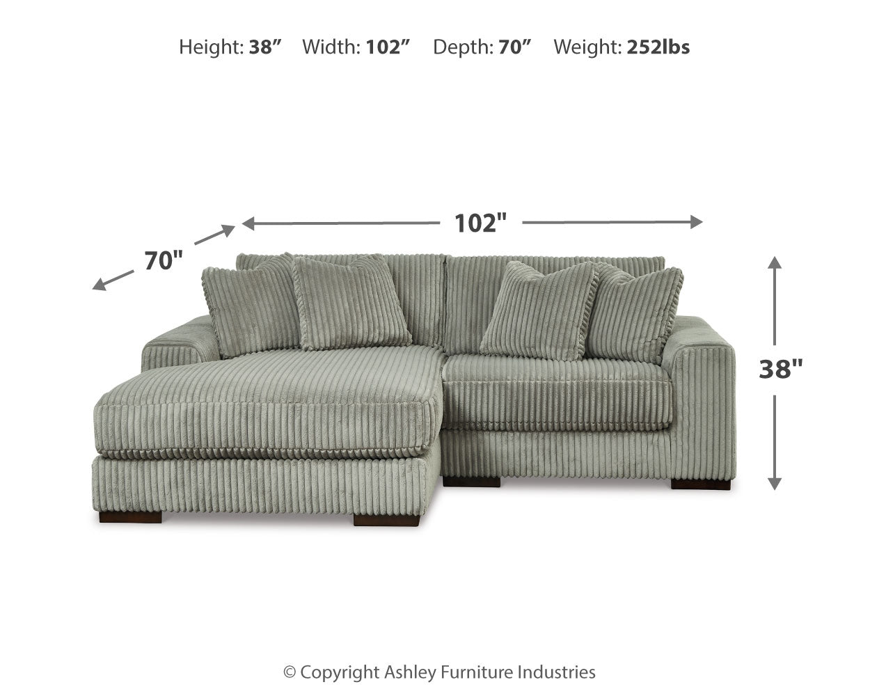Lindyn Sectional - Tampa Furniture Outlet