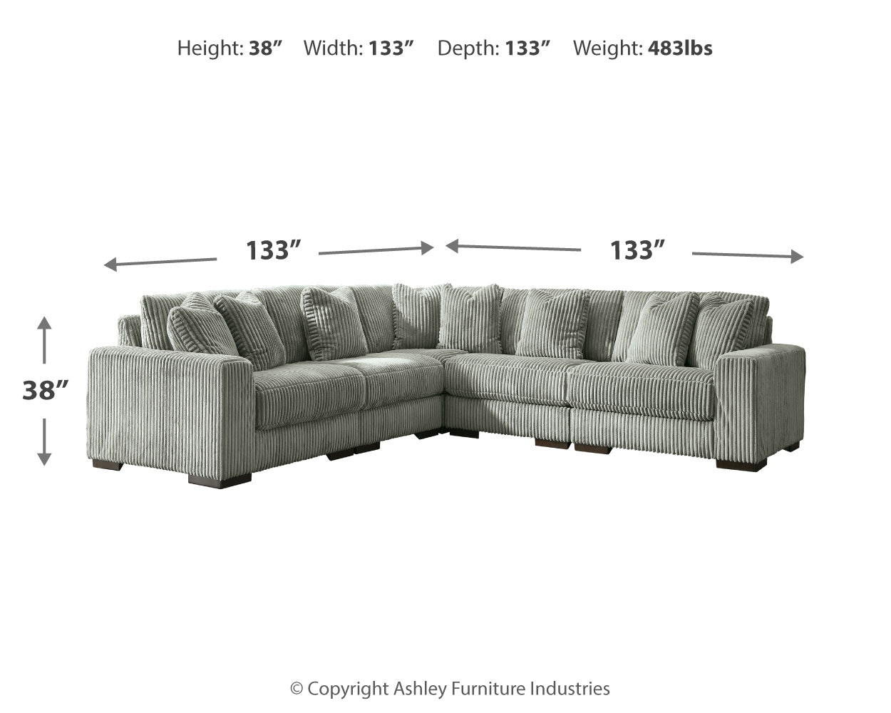 Lindyn Sectional - Tampa Furniture Outlet