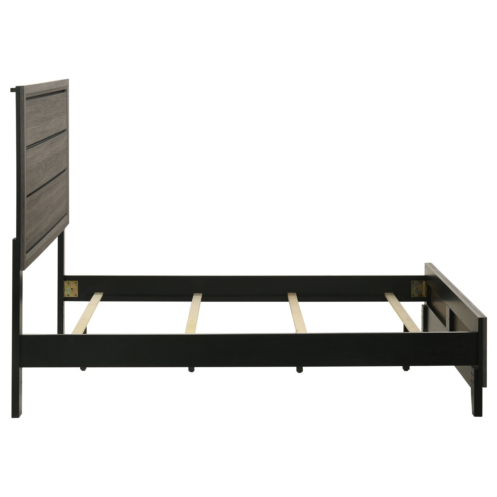 Watson Wood Full Panel Bed Grey Oak - Tampa Furniture Outlet