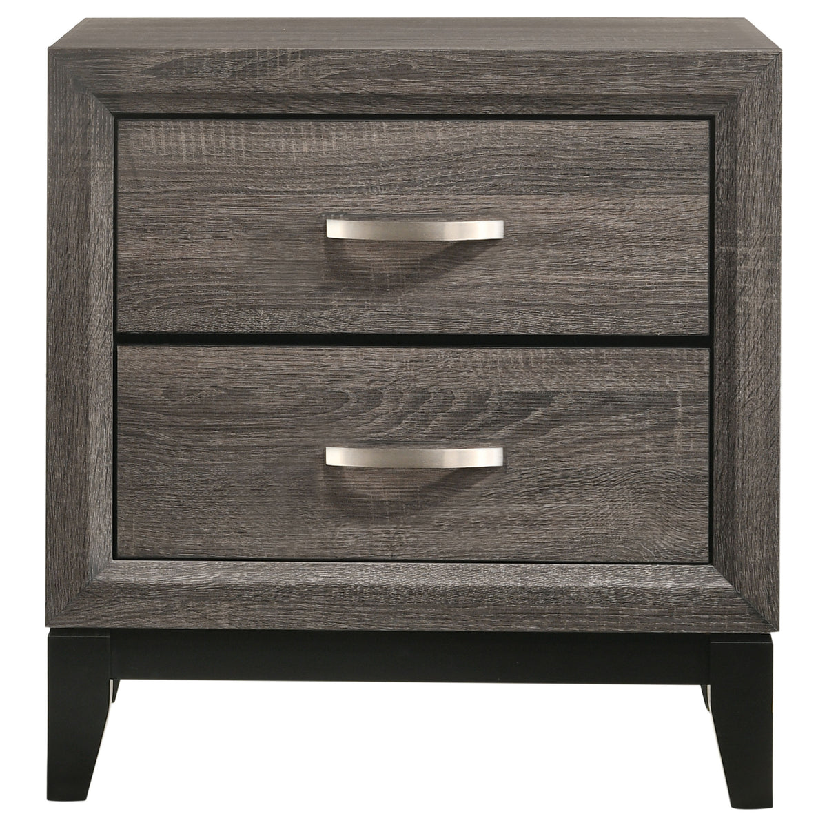 Watson Four-piece Eastern King Bedroom Set Grey Oak
