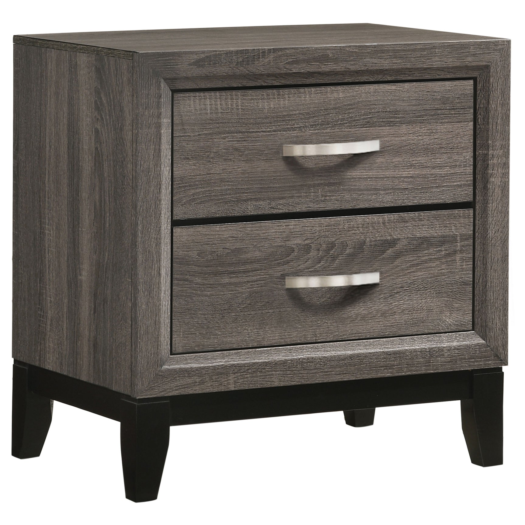 Watson Four-piece Twin Bedroom Set Grey Oak - Tampa Furniture Outlet