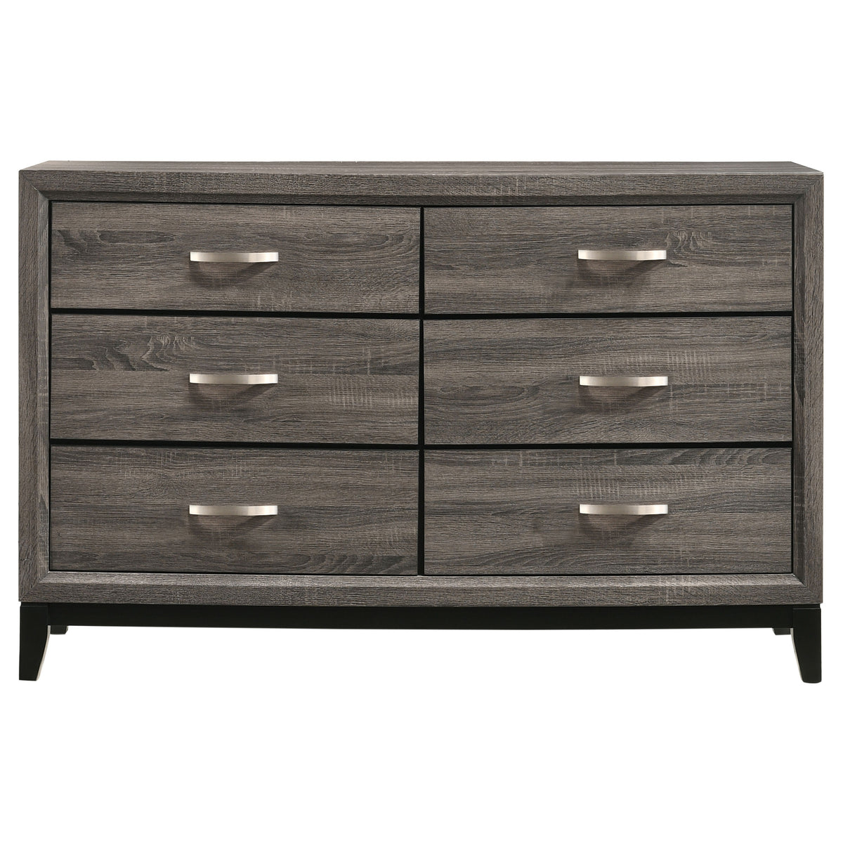 Watson Four-piece Twin Bedroom Set Grey Oak