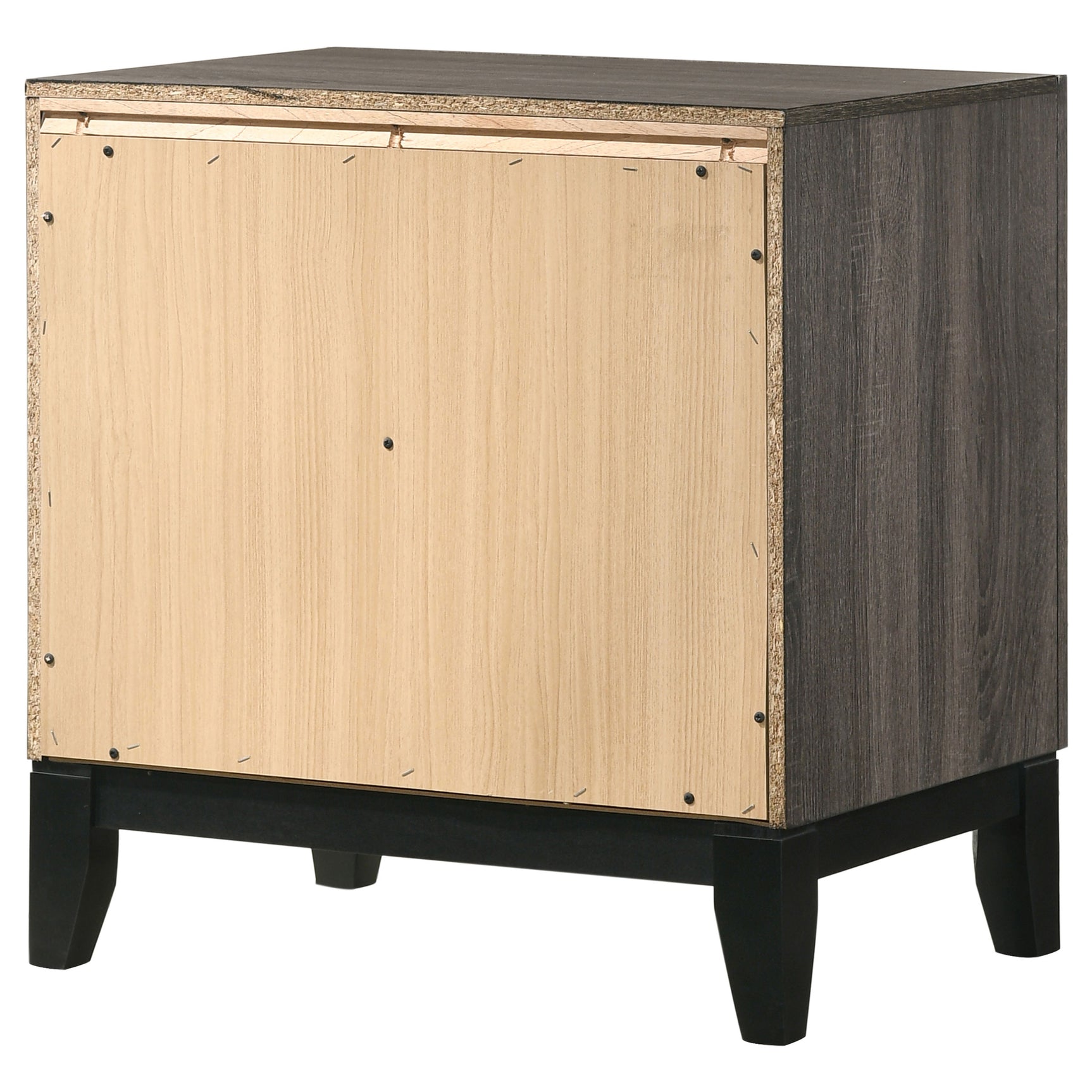 Watson 2-drawer Nightstand Grey Oak - Tampa Furniture Outlet
