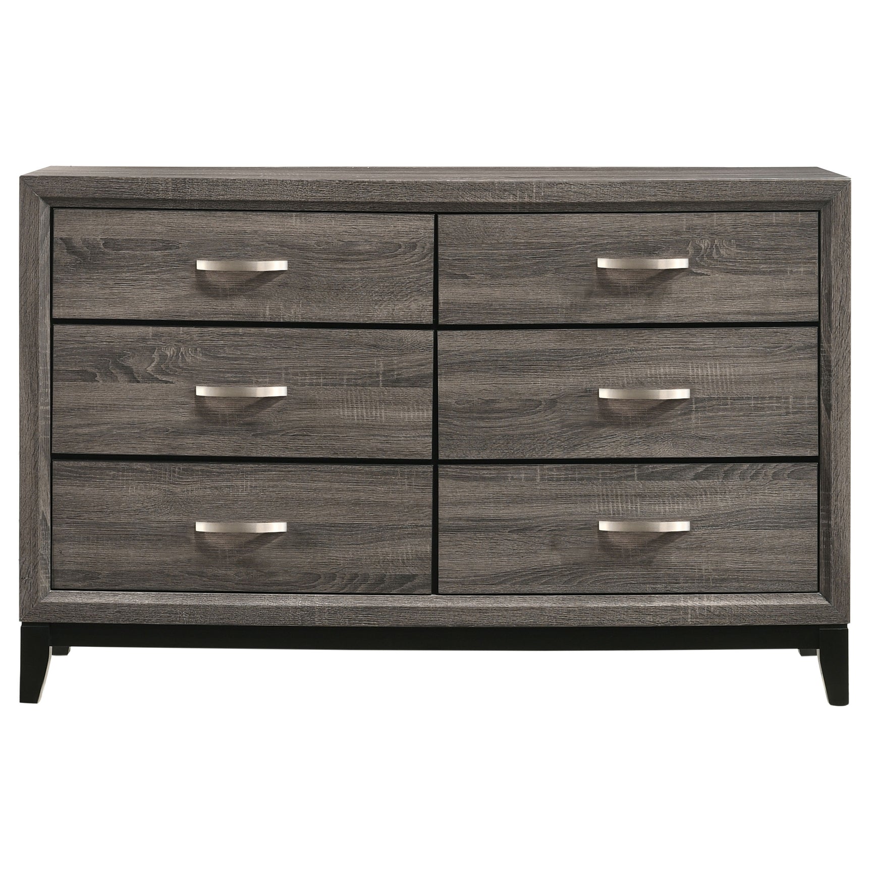 Watson 6-drawer Dresser Grey Oak - Tampa Furniture Outlet