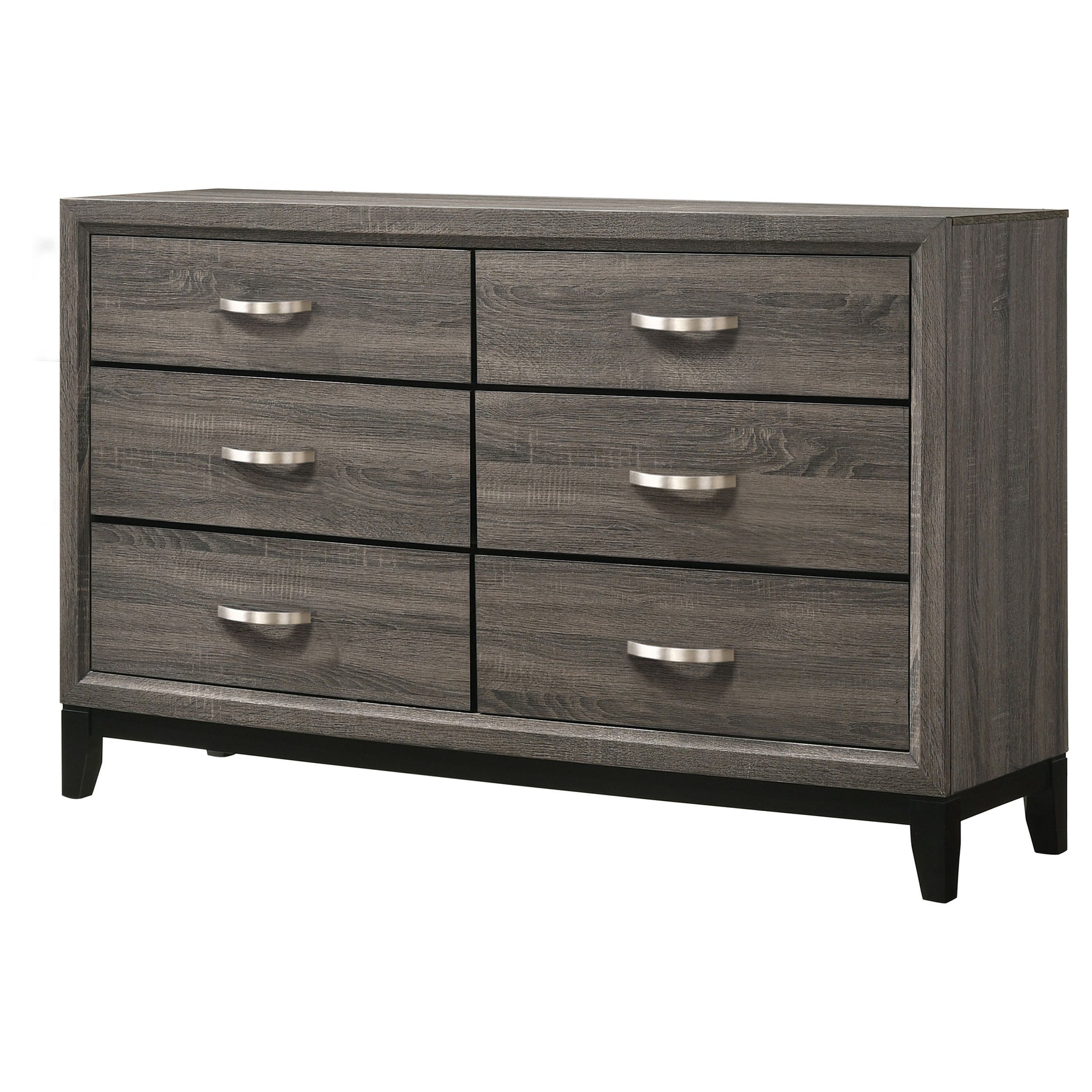 Watson 6-drawer Dresser Grey Oak - Tampa Furniture Outlet