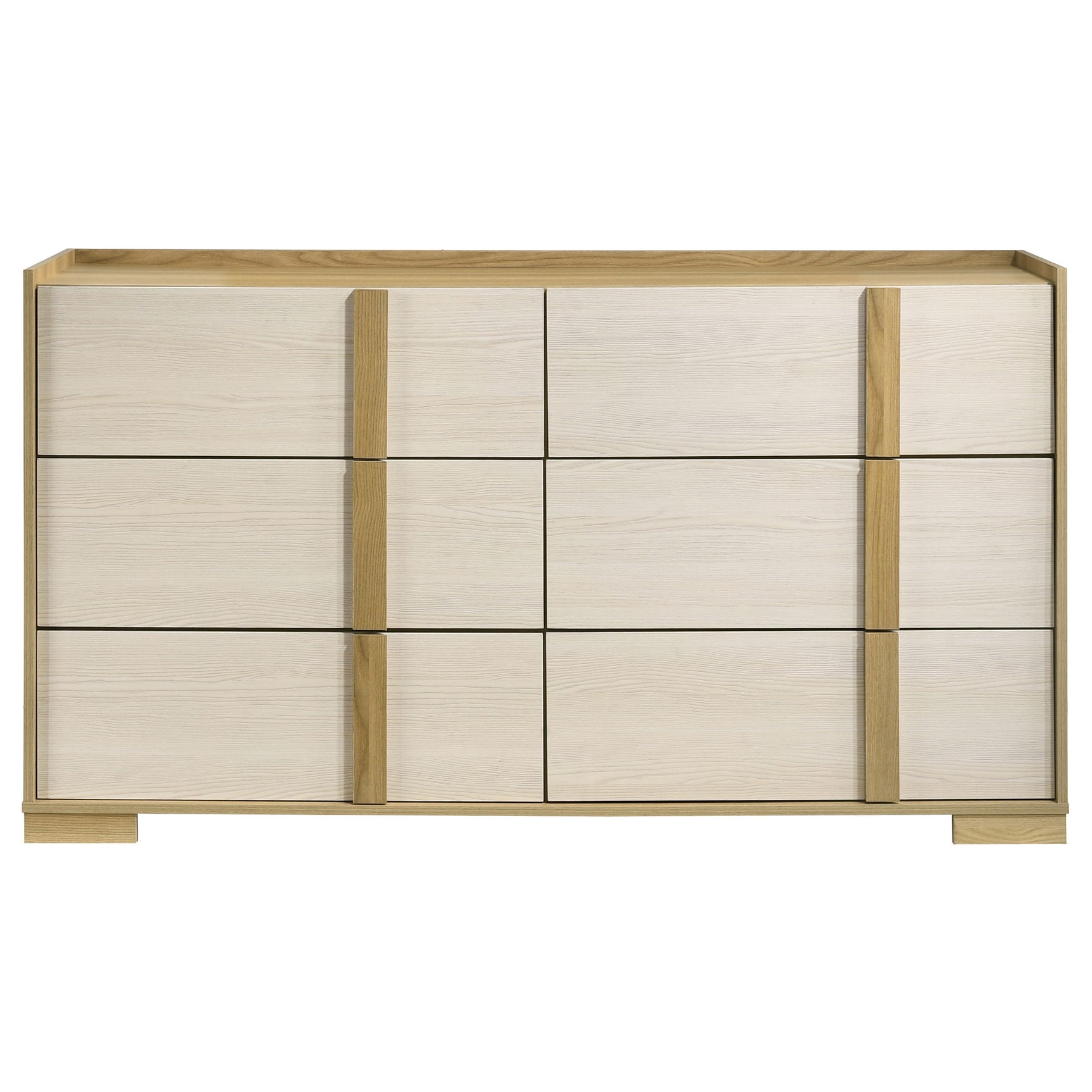 Hyland 6-drawer Dresser Natural - Tampa Furniture Outlet