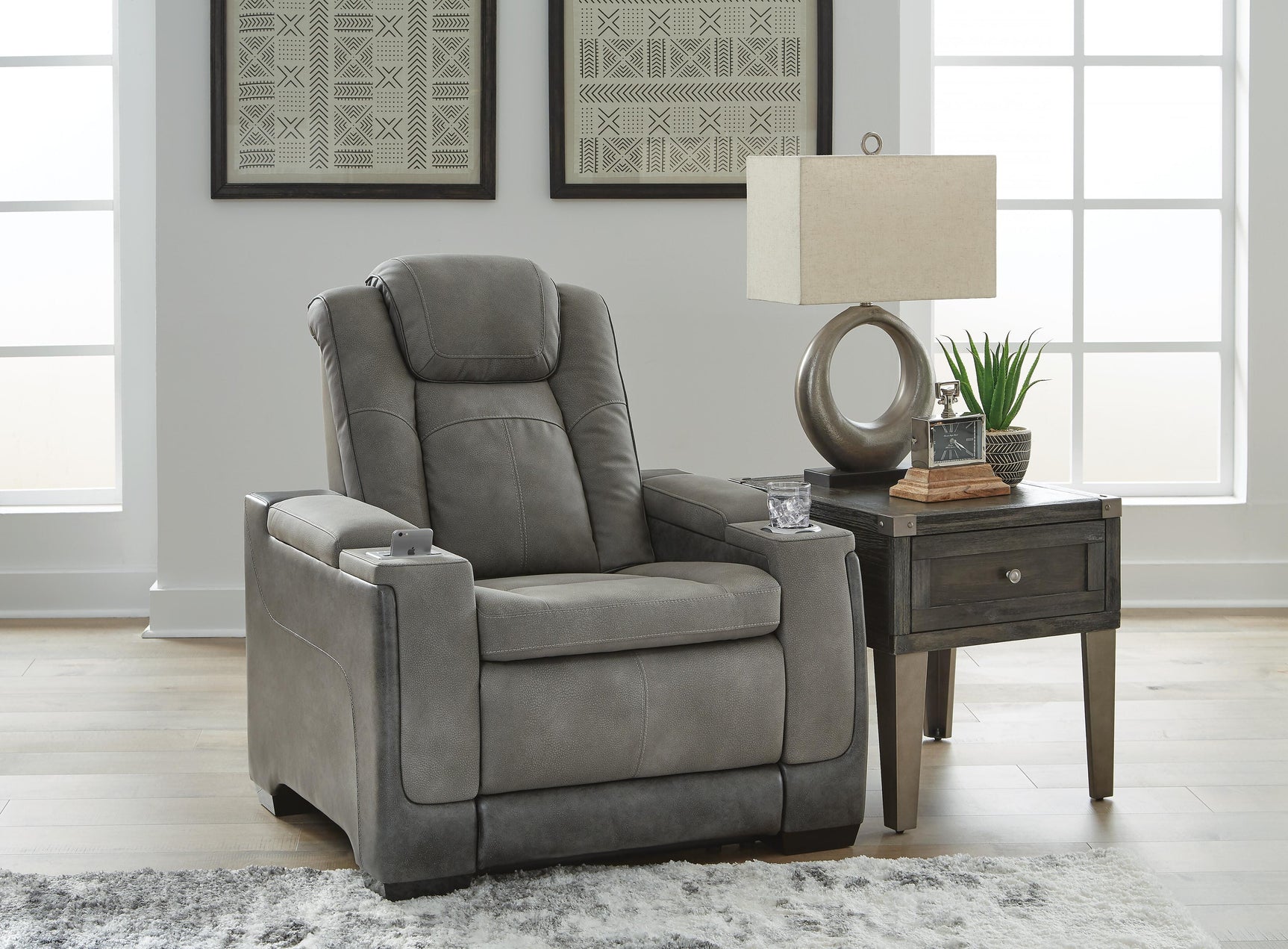 Next-Gen Durapella Power Reclining Sofa and Power Recliner - Tampa Furniture Outlet