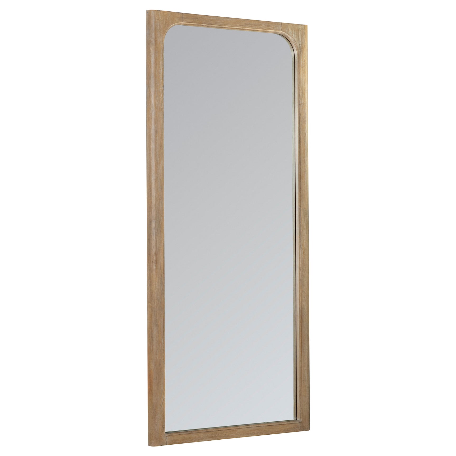 Tampa Furniture Outlet - Coaster - Solano 80-inch Full Length Floor Mirror Weathered Mango - 222528