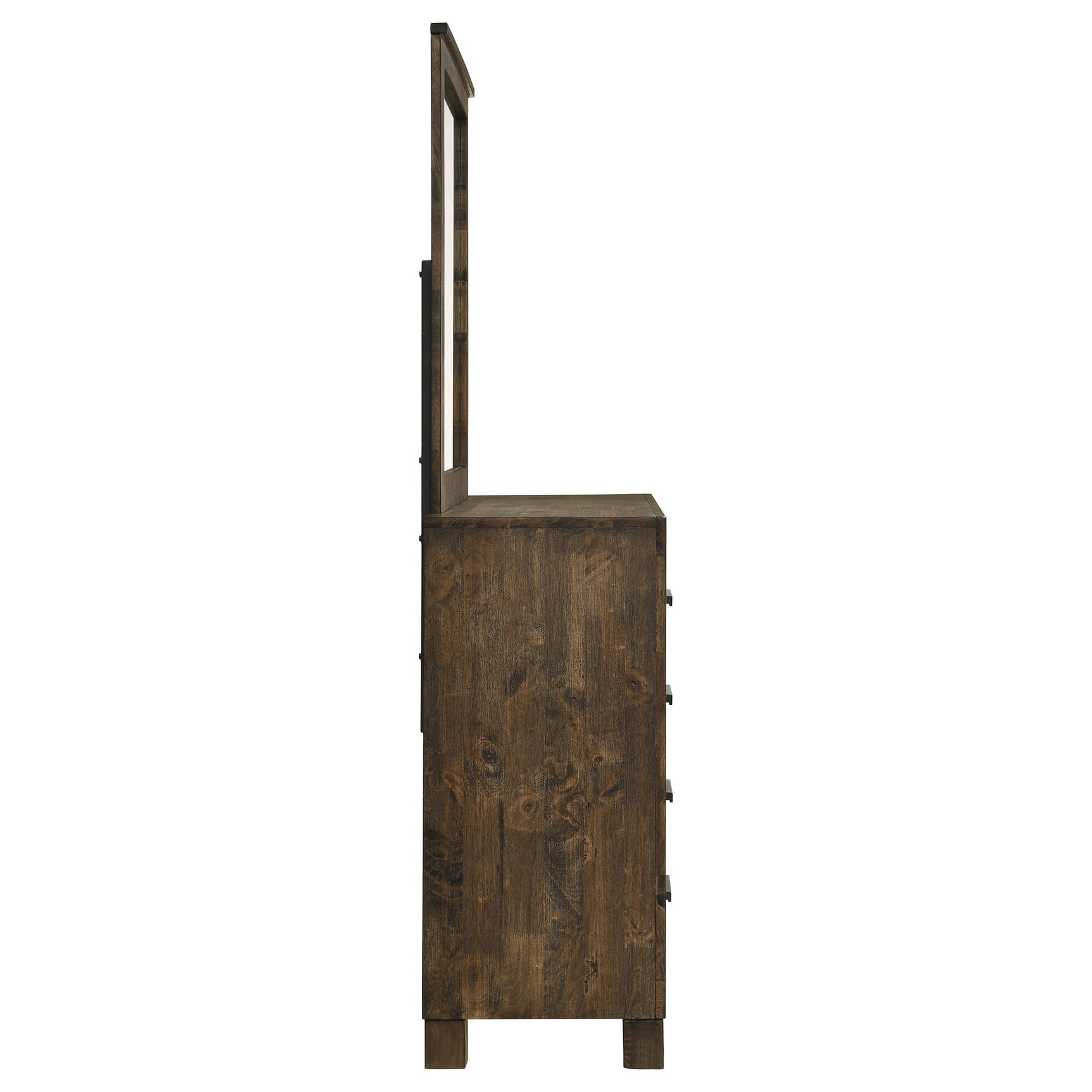 Woodmont 8-drawer Dresser with Mirror Rustic Golden Brown - Tampa Furniture Outlet