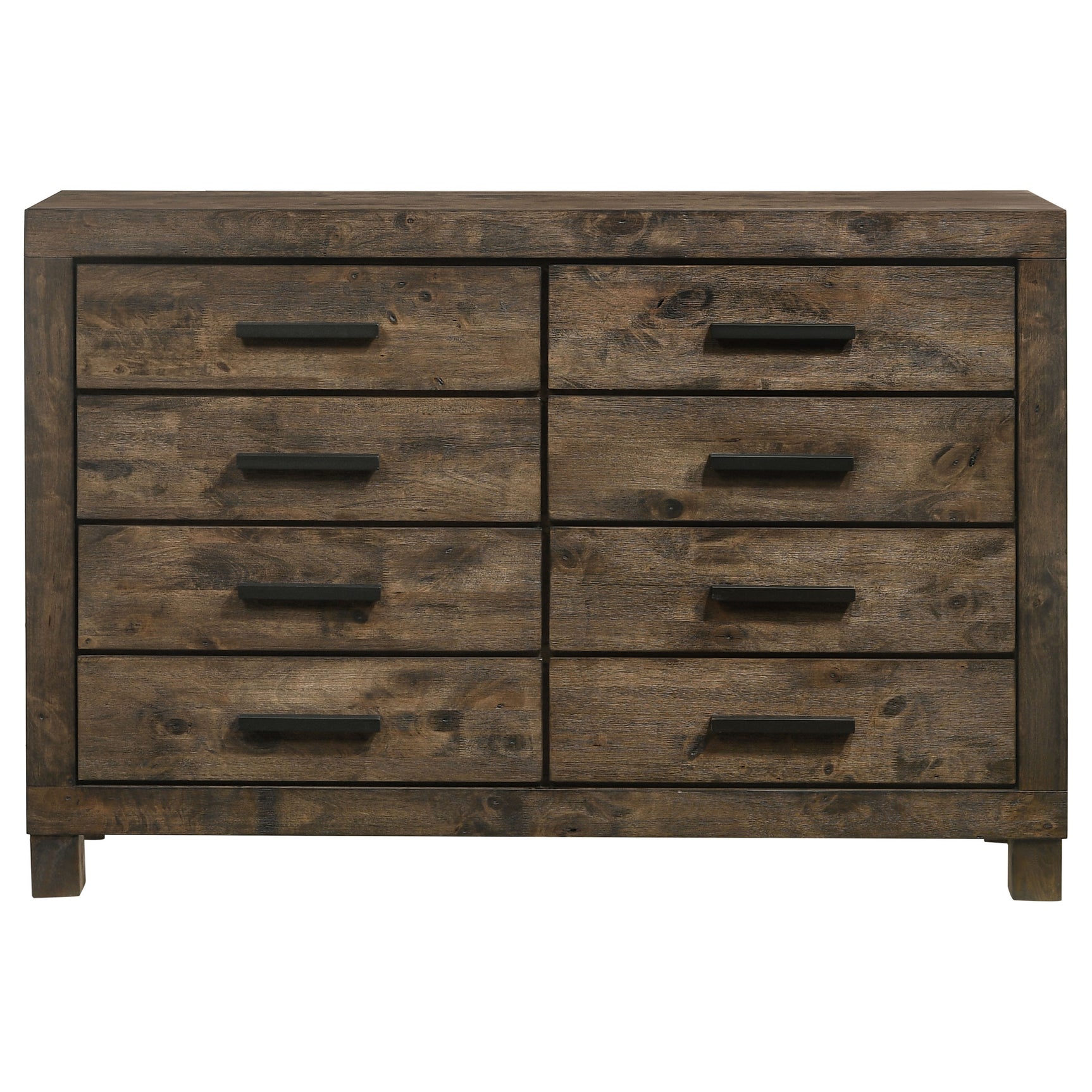 Woodmont 8-drawer Dresser Rustic Golden Brown - Tampa Furniture Outlet