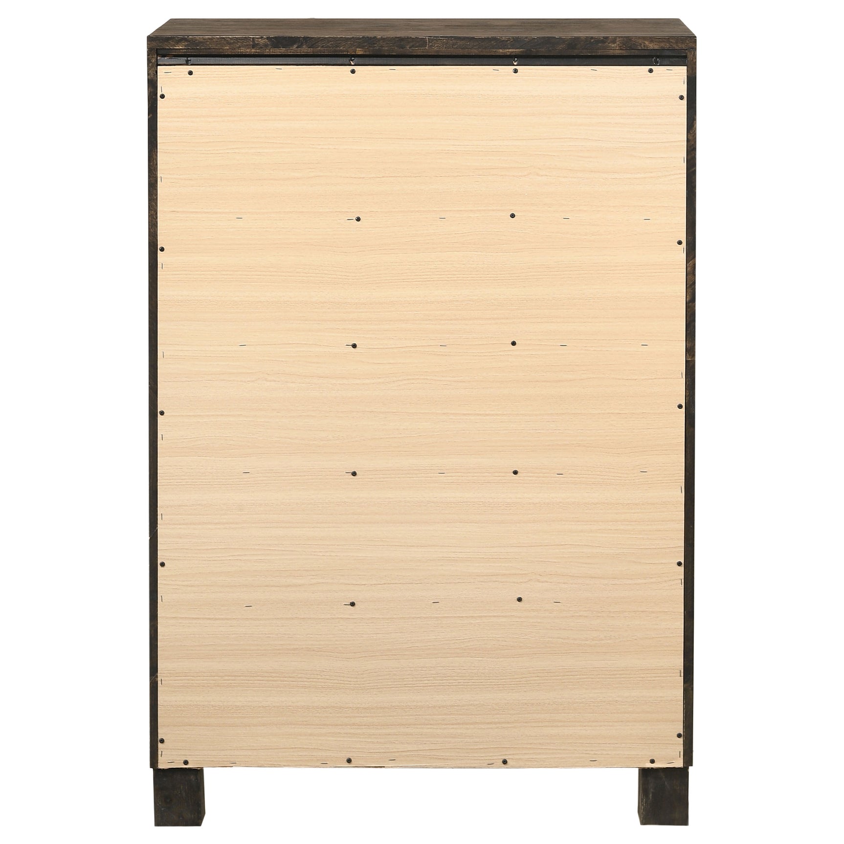 Woodmont 5-drawer Bedroom Chest Rustic Golden Brown - Tampa Furniture Outlet