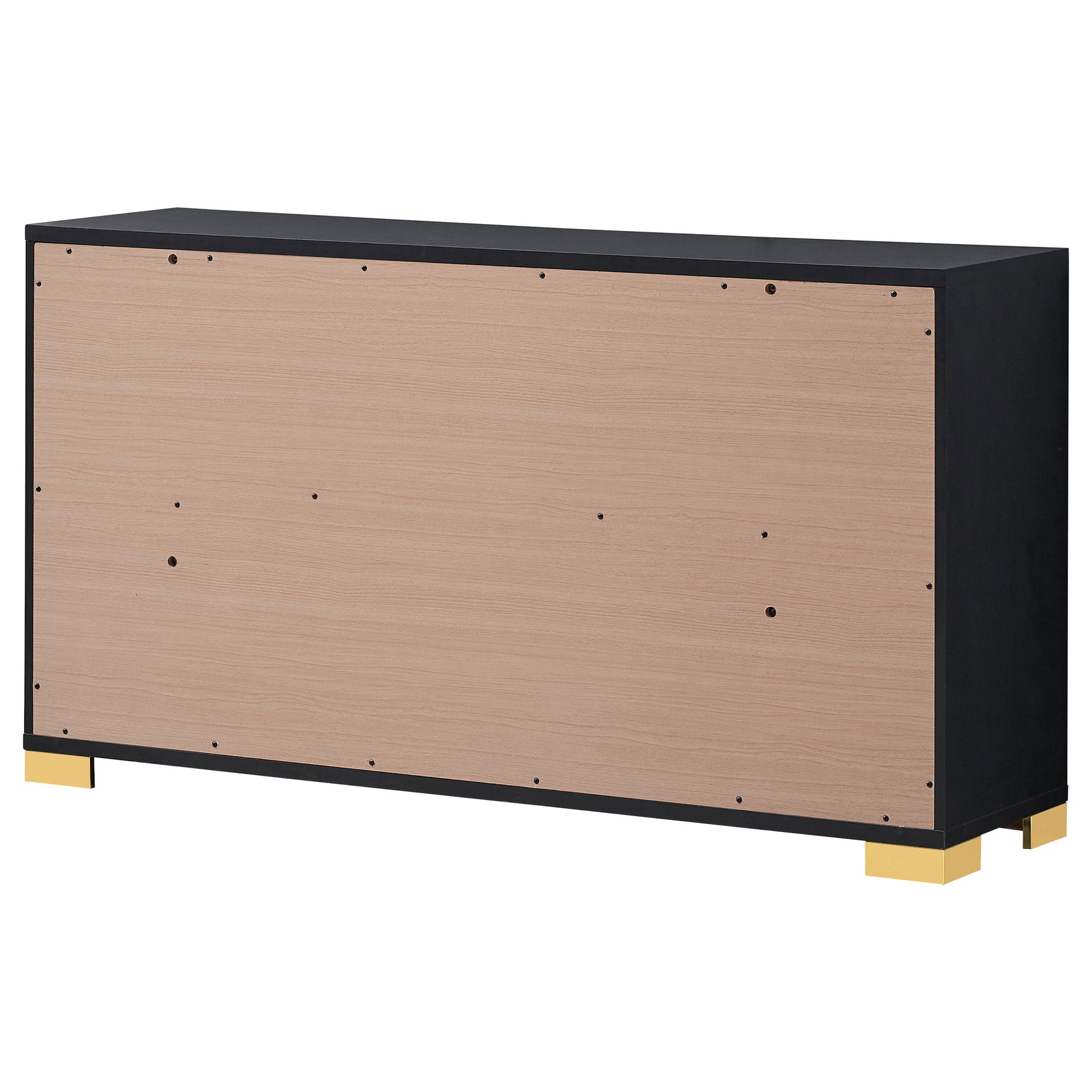 Marceline 6-drawer Dresser Black - Tampa Furniture Outlet