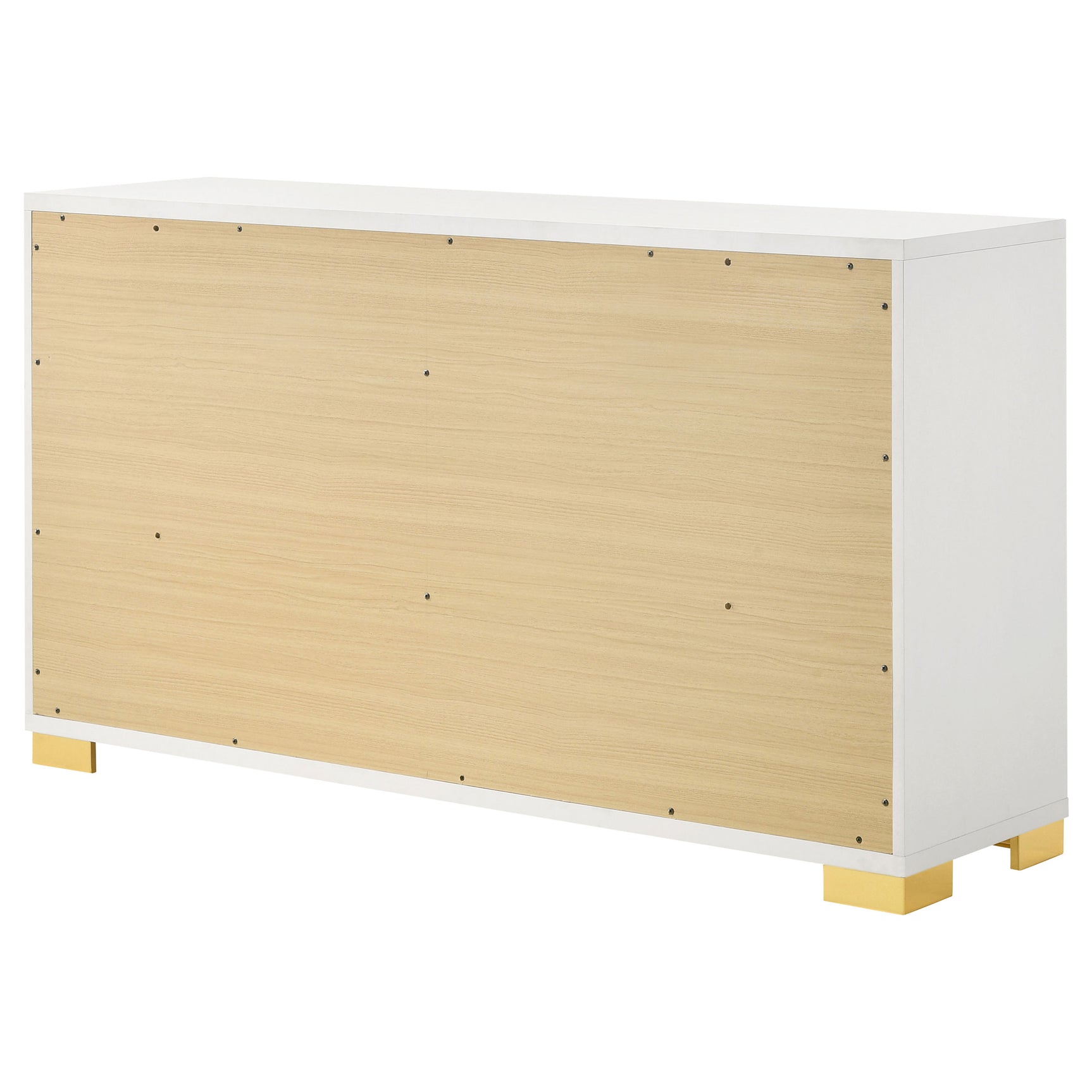 Marceline 6-drawer Dresser White - Tampa Furniture Outlet