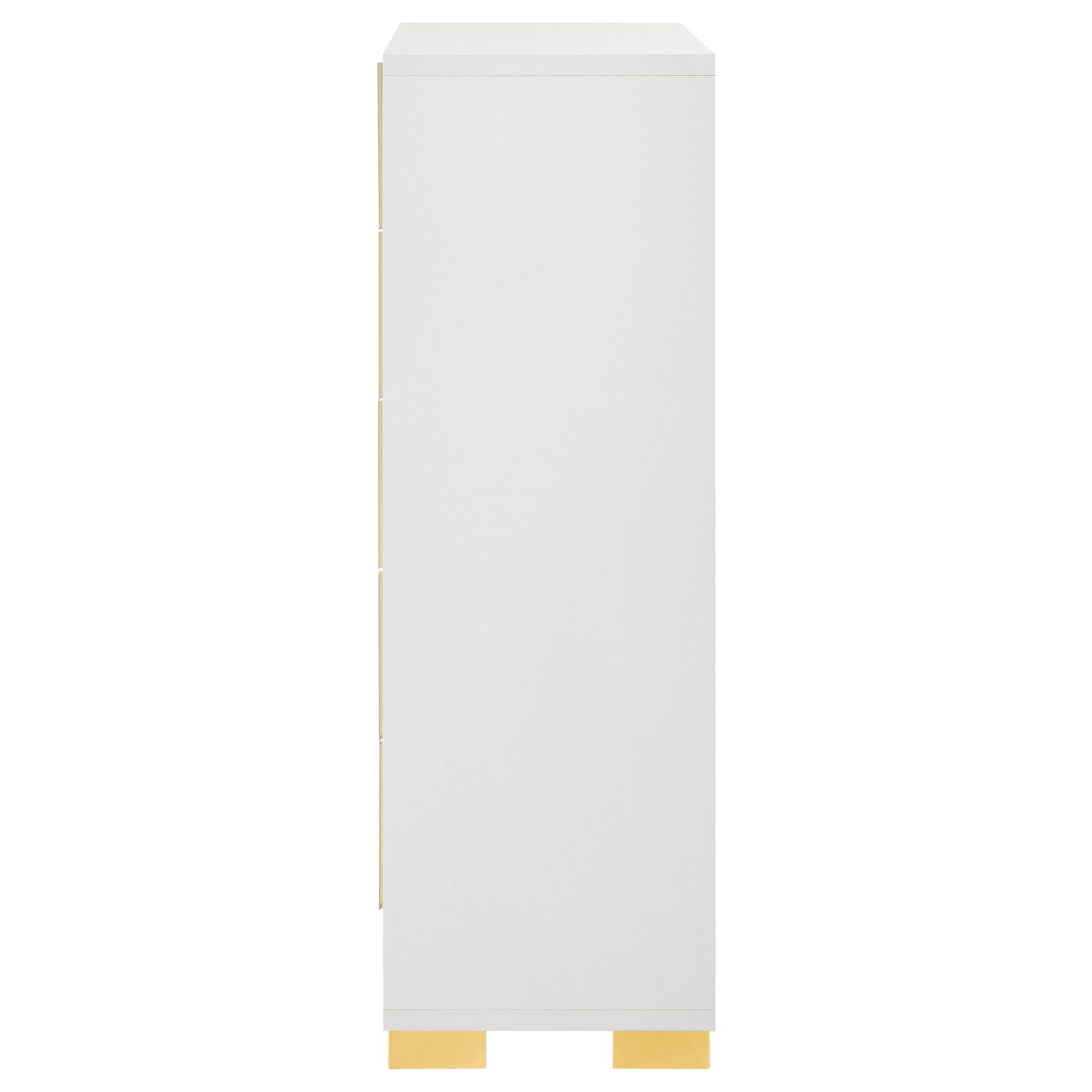 Marceline 5-drawer Bedroom Chest White - Tampa Furniture Outlet