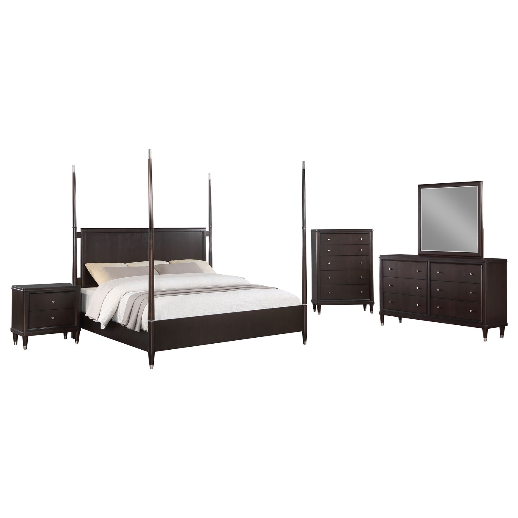 Emberlyn 5-piece Queen Bedroom Set Brown - Tampa Furniture Outlet