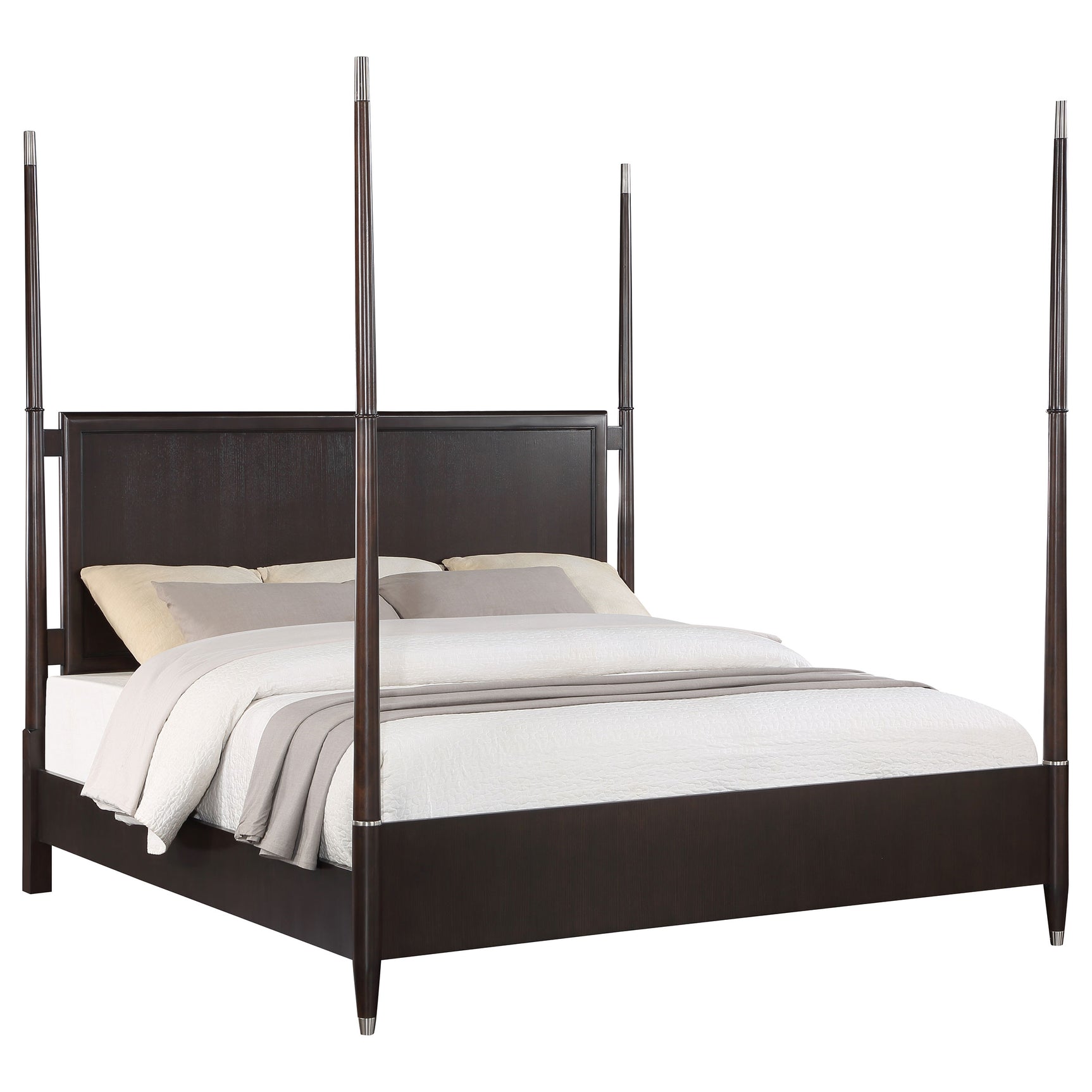 Emberlyn Wood Queen Poster Bed Brown - Tampa Furniture Outlet