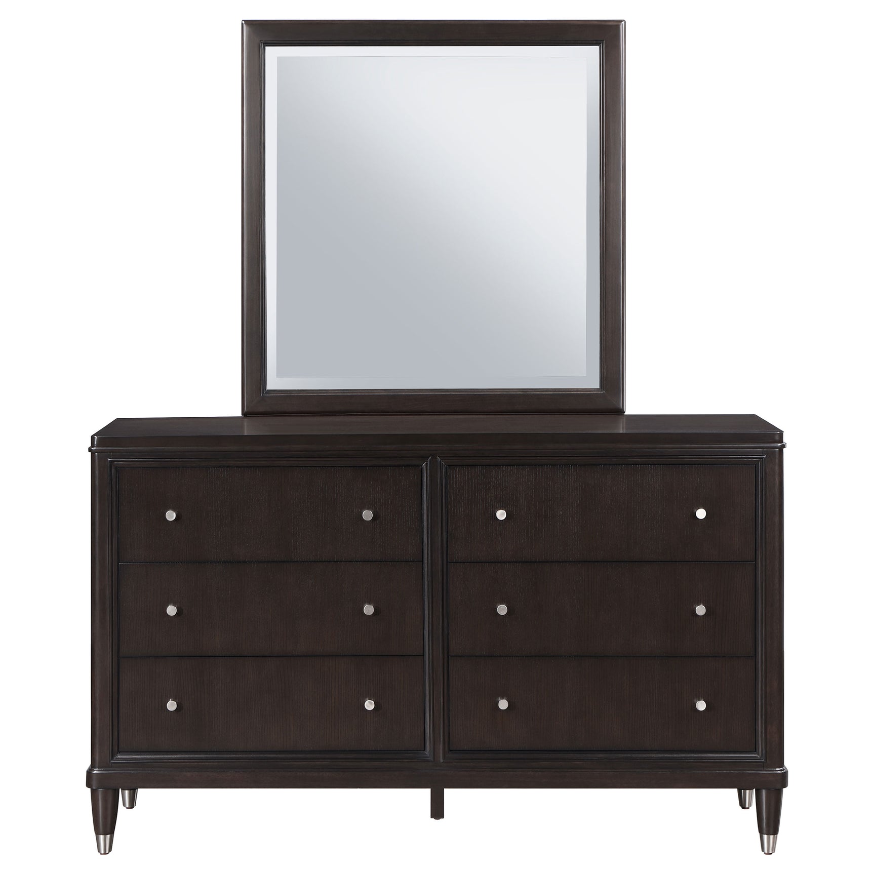 Emberlyn 6-drawer Dresser with Mirror Brown - Tampa Furniture Outlet